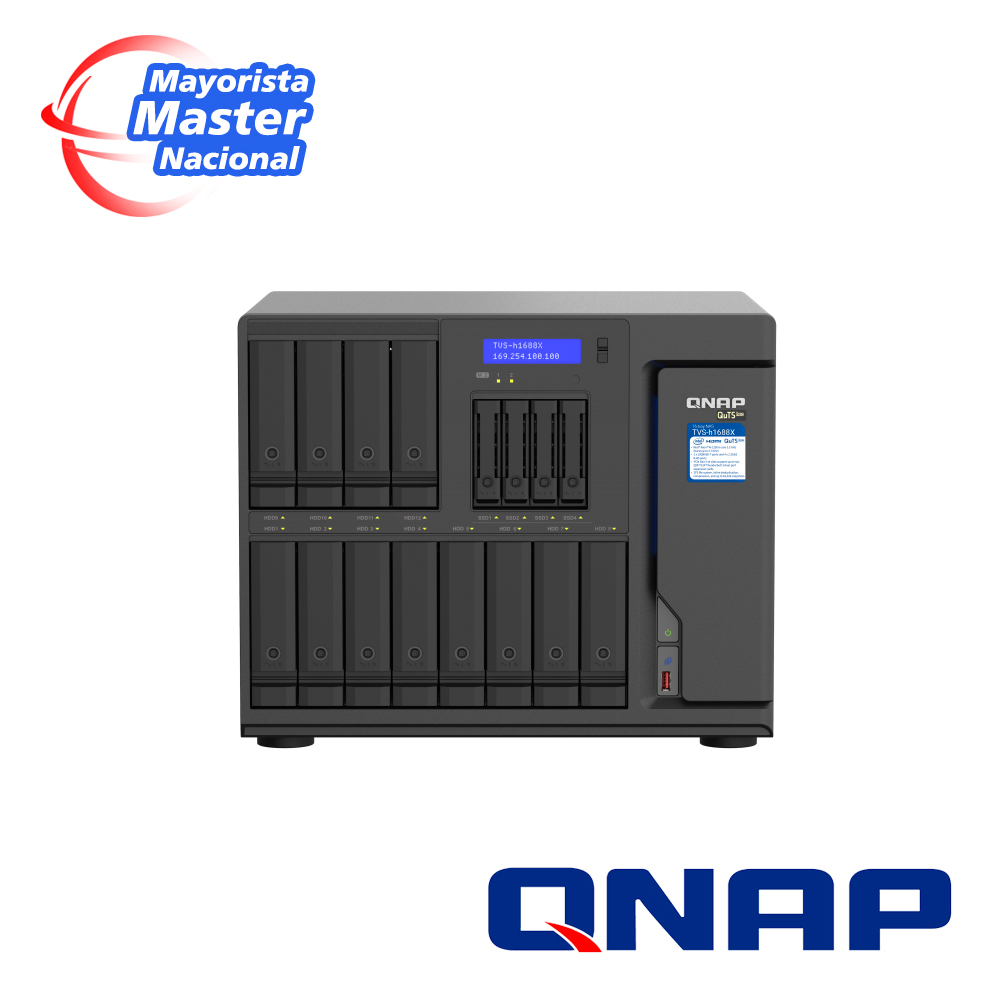 Servidor Nas Qts Hero Qnap Tvs-h1688x