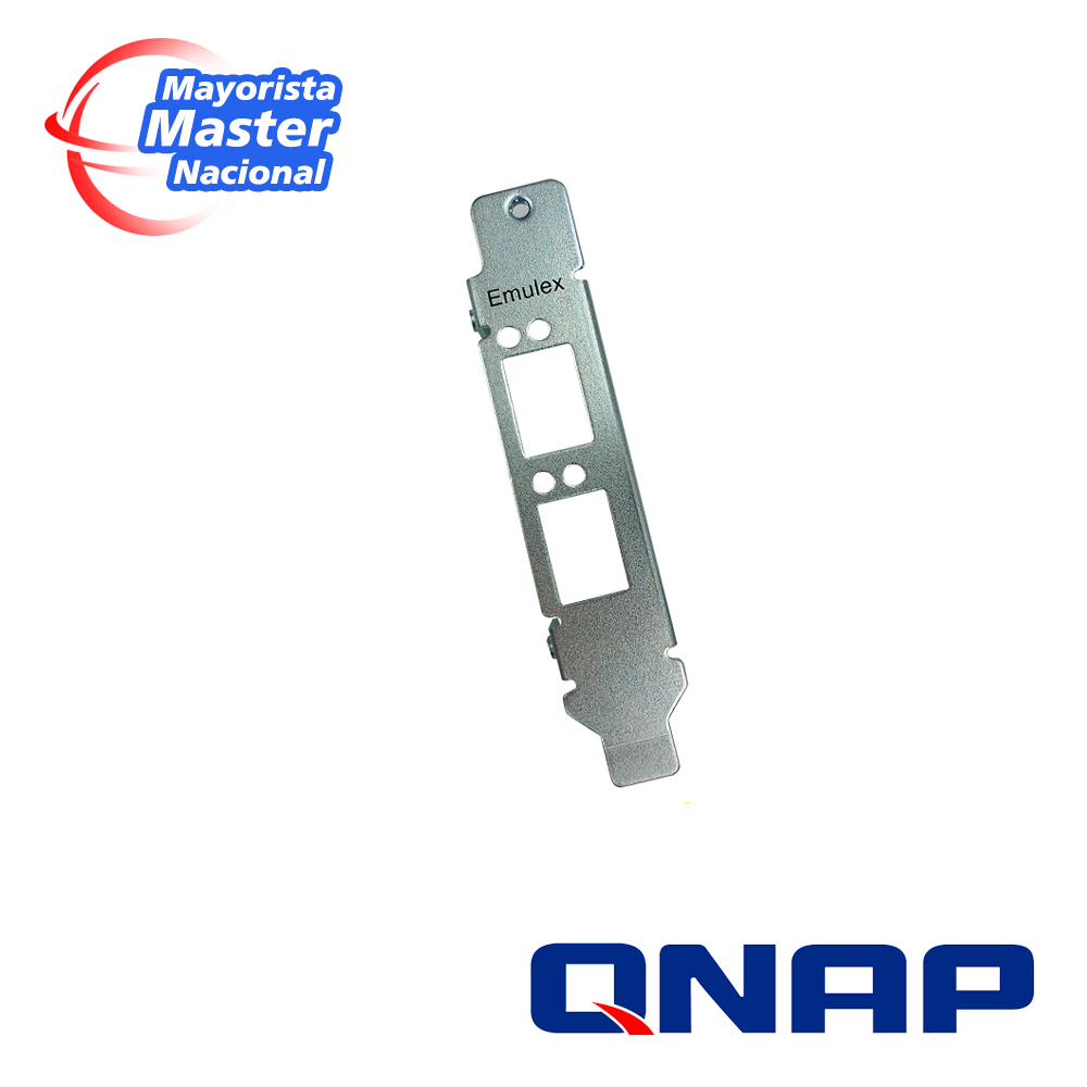 Qnap Sp-bracket-10g-emu Desktop And 1U Nas Bracket For Emulex Dual Port Sfp+ 10GBE Nic