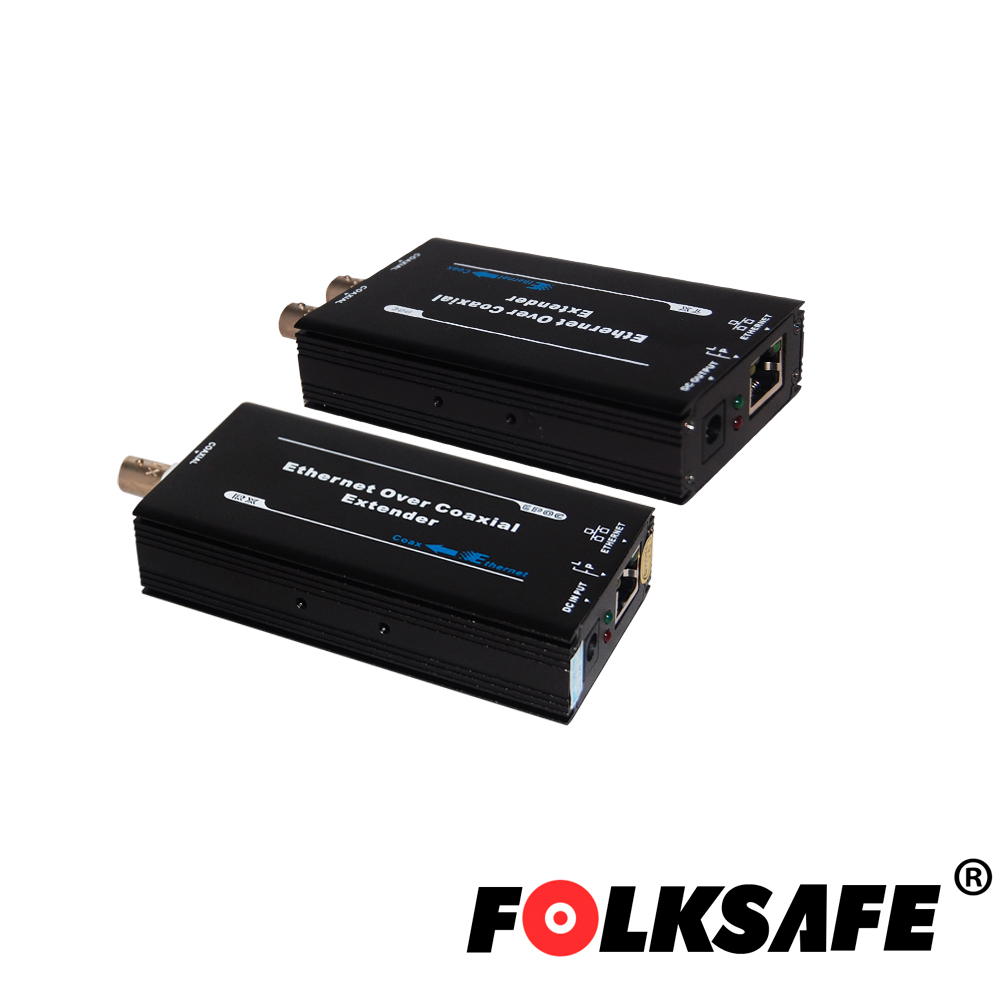 CONVERTIDORES COAXIAL A ETHERNET POE FS-EPOC7001T Y FS-EPOC7001R / TRANSMISOR Y RECEPTOR DE 1 CH /
DISTANCIA MÁXIMA DE POTENCIA HASTA 500 MTS CON FUENTE DE ALIMENTACIÓN 12V A 2A / IDEAL PARA MIGRACIÓN
DE CCTV A VIDEO IP
