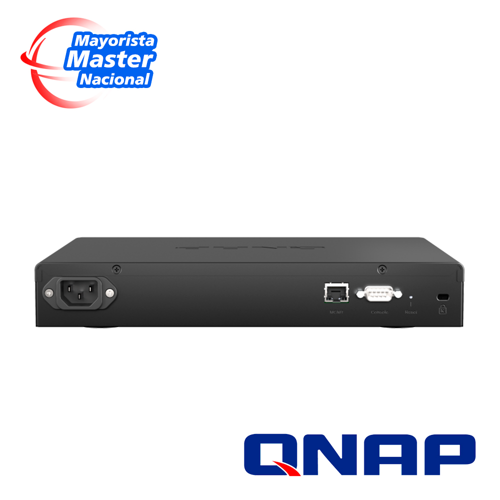 Switch De Alta Velocidad Qsw-m5216-1t-us / 16 Puertos Con Velocidad De 25 Gbe Sfp28 Fibra Optica Mas 1 Puerto 10GBE RJ45 / Administrable L2 / Capacidad De Switching 820GBPS / Aplicaciones De Data Center Y Grandes Corporativos / Version Escritorio