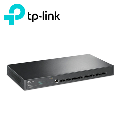 Switch Administrable Jetstream L2 Tp-link Sg3428mp 28 Puertos 10/100/1000 Mbps 4 Puertos De Fibra Optica SFP Gigabit Montaje En Rack 24 Puertos POE Hasta 30W Por Puerto POE Maximo 384W Administracion Centralizada Omada Sdn
