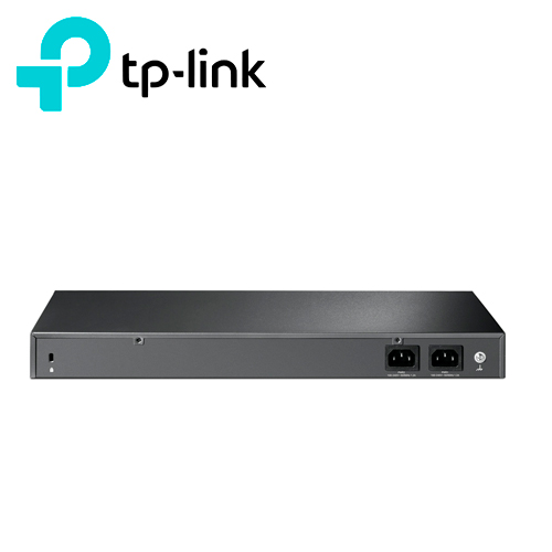 Switch Administrable Jetstream L2 Tp-link Sg3428mp 28 Puertos 10/100/1000 Mbps 4 Puertos De Fibra Optica SFP Gigabit Montaje En Rack 24 Puertos POE Hasta 30W Por Puerto POE Maximo 384W Administracion Centralizada Omada Sdn