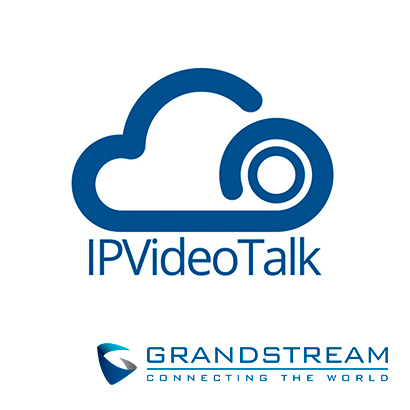 SUSCRIPCION ANUAL IPVIDEOTALK GRANDSTREAM IPVIDEOTALK-BUSINESS / 150 PARTICIPANTES (49 VIDEO / 150 AUDIO) / REUNIONES ILIMITADAS HASTA 6 HORAS CADA UNA / 2GB DE ALMACENAMIENTO EN LA NUBE PARA GRABACION DE WEBINARS / INTEGRACION CON YOUTUBE Y FACEBOOK LIV / LOS EQUIPOS GVC REQUIEREN DE UNA LICENCIA IPVIDEOTALK-GVC-ADD