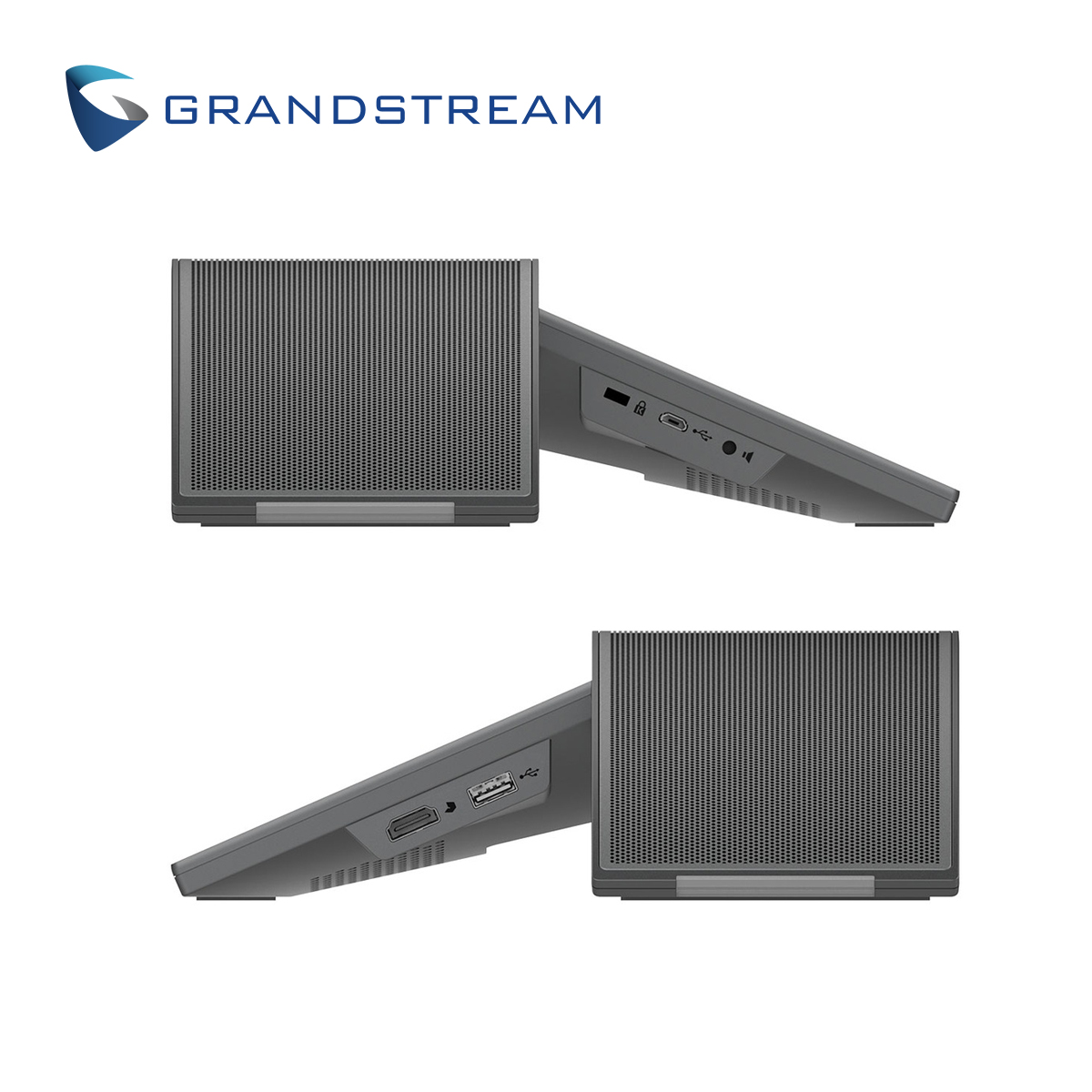 Telefono IP Audioconferencia Empresarial Grandstream Gac2570 / Wifi 6 Doble Banda 802.11 Ax / 12 Microfonos Omnidireccionales / 1 Puerto Gigabit / 1 Puerto HDMI / 1 Puerto USB / Alimentacion POE At / Bateria Recargable Incorporada