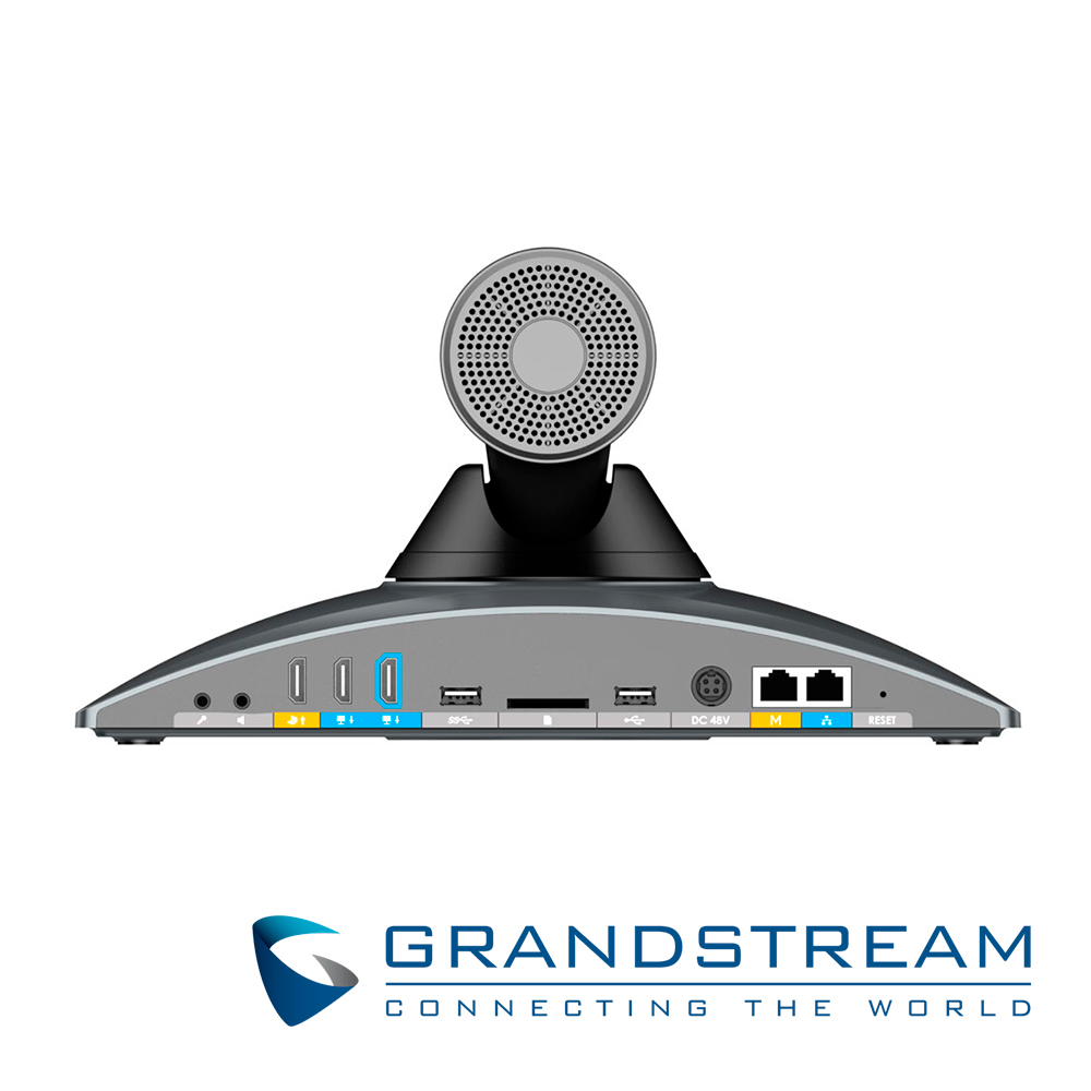 Sistema De Videoconferencia 4K Gradstream Gvc3220 / 8 Megapixeles Lente Gran Angular / Wifi Doble Banda 802.11AC / 1 Puerto 10/100/1,000MBPS / 2 Puerto HDMI / 2 Puertos USB / Microfono Dual / S.o. Android 9.0 / Compatible Con Ipvideo Talk / Alimentacion 48VDC/1.35A