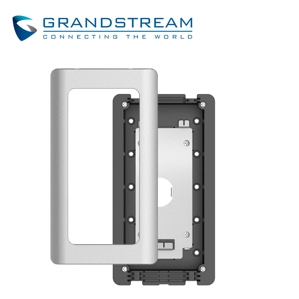 Kit Marco Para Montaje En Muro Grandstream Gds37x0-inwall / Compatible Gds3705/gds3710 / Incluye Tornilleria Y Caja Plastica Para Montaje Superficial