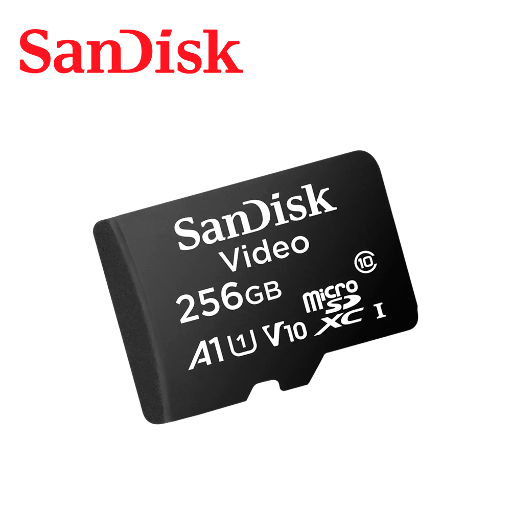 MEMORIA SANDISK VIDEO SC QD131 MICRO SDXC 256GB VIDEOVIGILANCIA 24/7 CLASE 10 U1 LECT 160MB/S ESC 18MB/S SDSDQAS5-256G-BP - Kingston