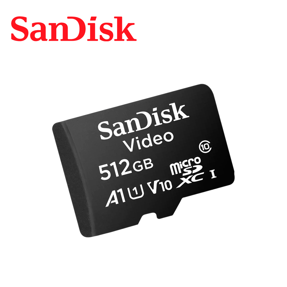 TARJETA MEMORIA MICRO SD XC SANDISK VIDEO 512GB SDSDQAS5-512G-BP / OPTIMIZADA PARA VIDEOVIGILANCIA 24/7 / ALTA RESISTENCIA / OPERA EN TEMPERATURAS DE -25 A 85 GRADOS CENTÍGRADOS / ESPECIAL PARA CÁMARAS IP Y DVR MÓVIL - Wd - Western Digital
