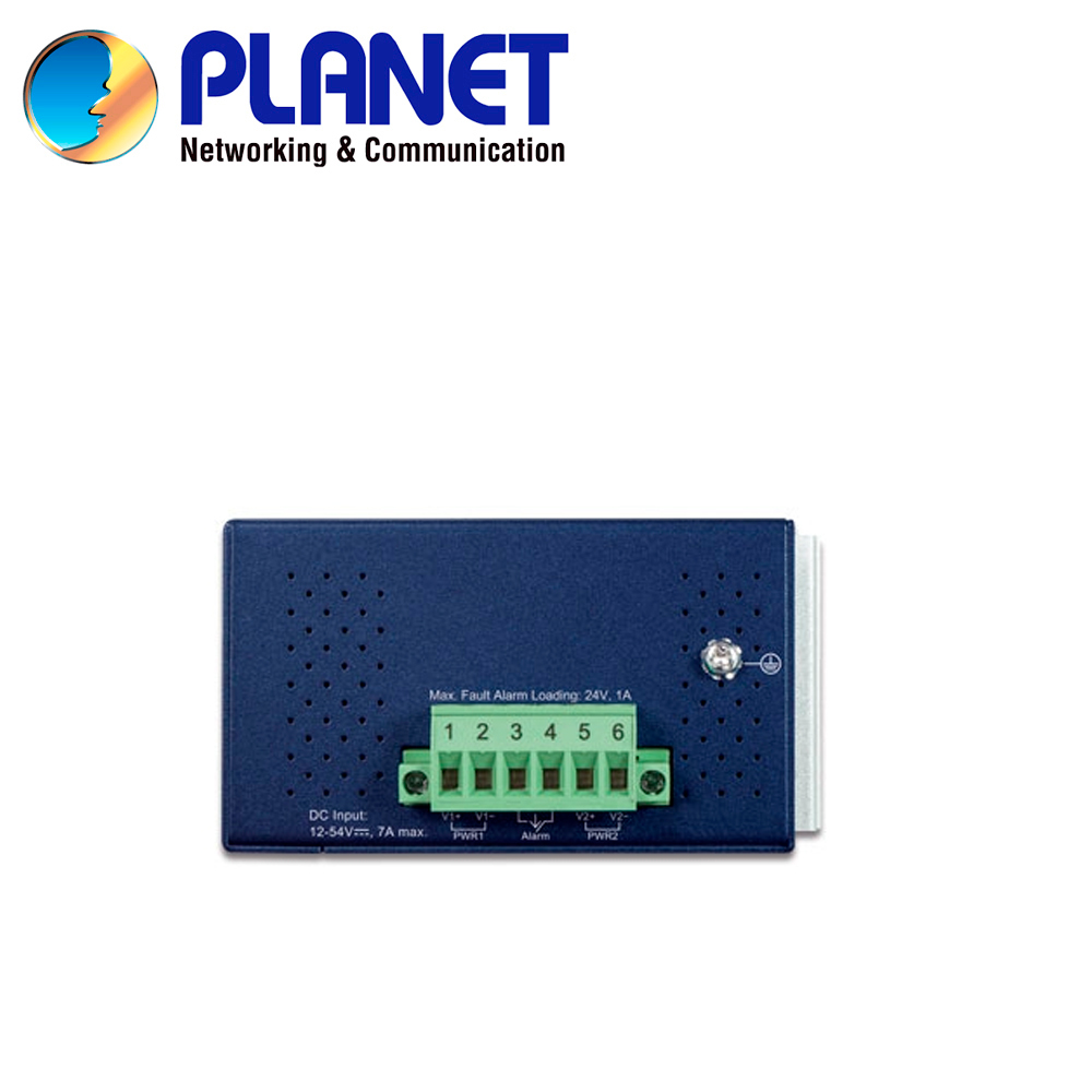 Convertidor De Medios Industrial Administrable Planet Ixt-900-1x1t / 1 Puerto RJ45 100M/1/2.5/5/10GBPS / 1 Puerto Optico Sfp+ 100M/1/2.5/10GBPS / Lfp Snmp / Vlan Nms / Alimentacion 9-48VCD/24VCA / Montaje Din-rail/pared / Temperatura Operacion -45 - 75 Grados Celsius