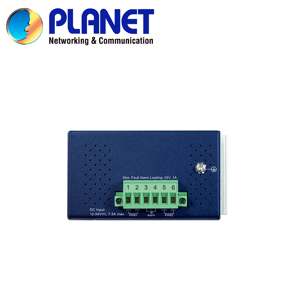 Convertidor De Medios POE Industrial Administrable Planet Ixt-900-1x1up / 1 Puerto RJ45 Poe++af/at/bt 100M/1/2.5/5/10GBPS / 1 Puerto Optico Sfp+ 100M/1/2.5/10GBPS / Lfp Snmp / Vlan Nms / Alimentacion 12-54VCD / Montaje Din-rail/pared / Temperatura Operacion -40 - 75 Grados Celsius