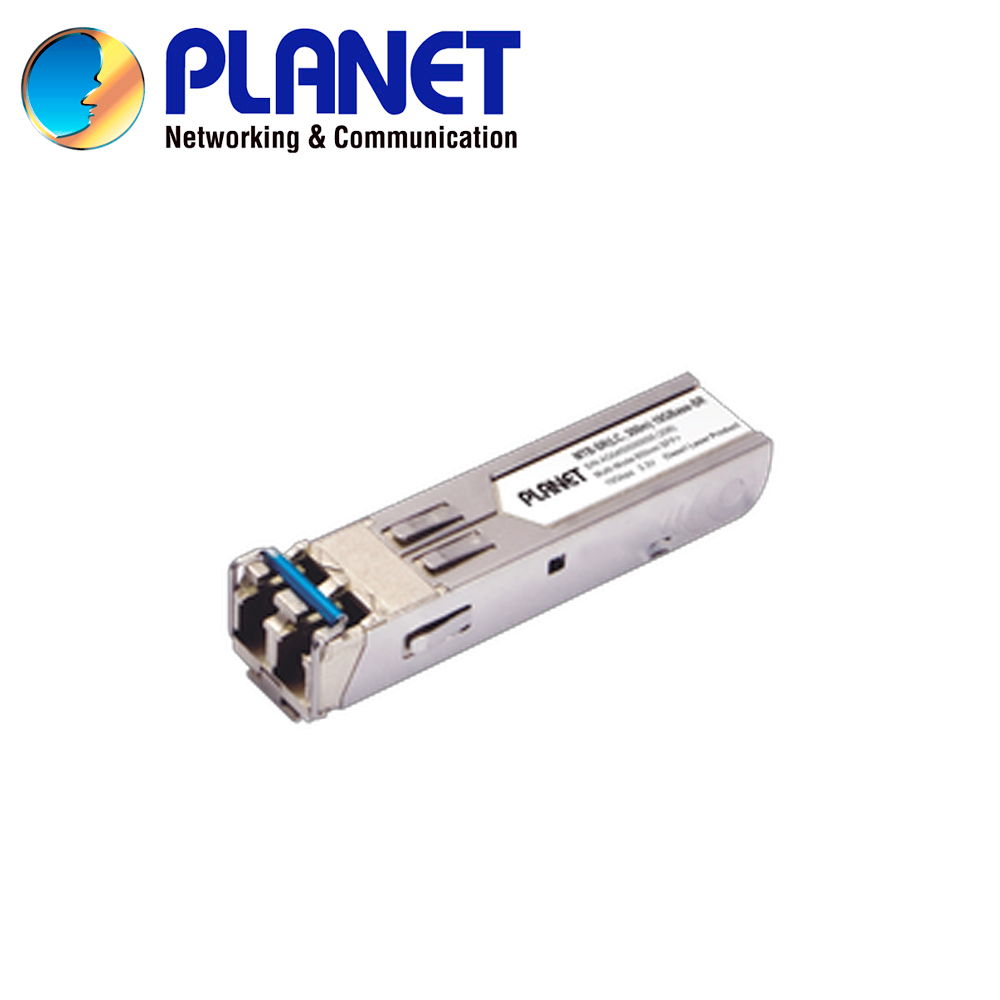 TRANSCEPTOR PARA FIBRA OPTICA MULTIMODO PLANET MTB-TSR / VELOCIDAD DE TRANSMISION 10GBPS/ DISTANCIA DE TRANSMISION 300 METROS/ TIPO DE CONECTOR LC / LONGITUD DE ONDA 850 NM / DDM / TEMPERATURA DE OPERACION -40 - 85 GRADOS CELSIUS