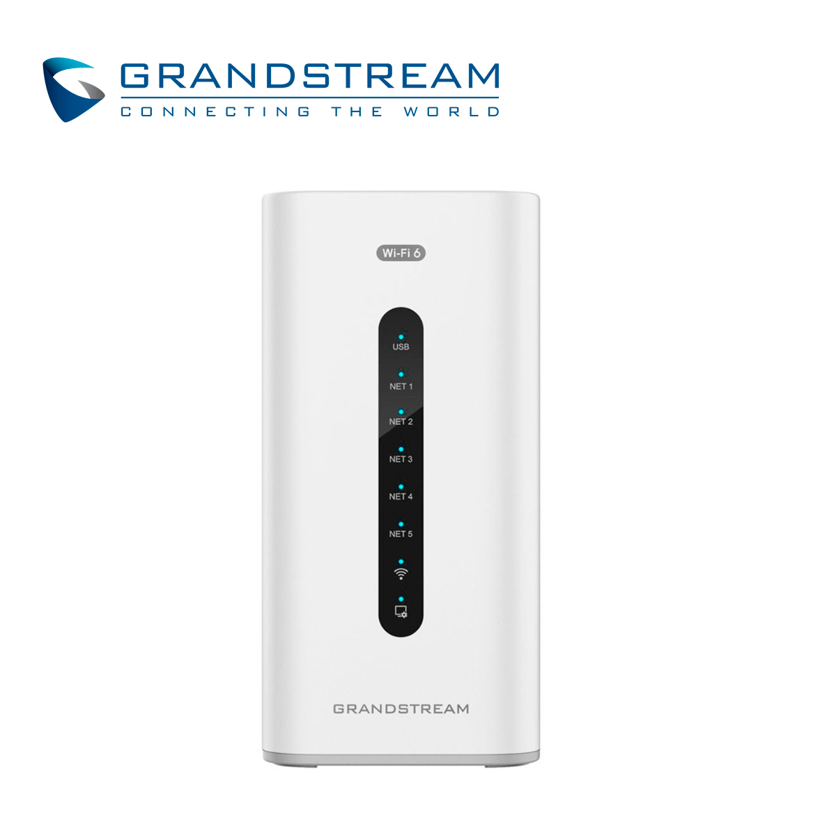 DISPOSITIVO 4 EN 1 WIFI 6 GRANDSTREAM GCC6010W CONMUTADOR IP / FIREWALL / RUTEADOR VPN / SWITCH 5 PUERTOS GIGABIT WAN/LAN / DOBLE BANDA 802.11 AX / MIMO 2X2 / 500 USUARIOS SIMULTANEOS / ALIMENTACION 12VCD / 12 USUARIOS / 4 LLAMADAS SIMULTANEAS / ADMINISTRABLE CLOUD GDMS