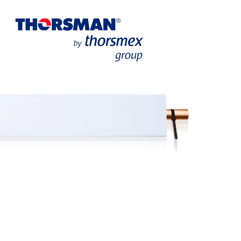 CANALETA 9001-01250 THORSMAN TRL 50, CANALETA DE PVC, BLANCO, CON 2 PLATAFORMAS, 4 CINCHOS, PRECIO POR PIEZA PRESENTACION DE 2.5 MTS

