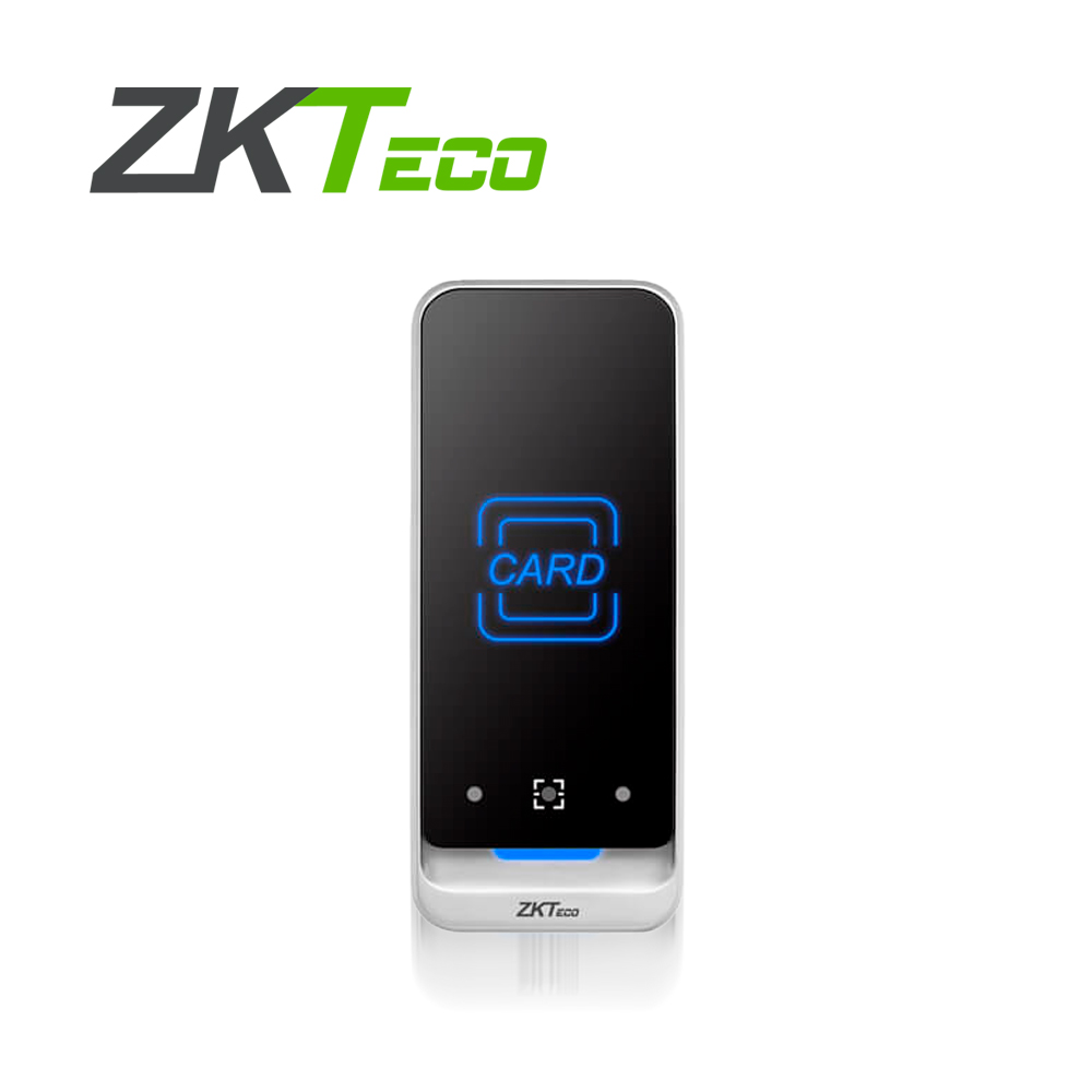 Lector Con Teclado, Rfid 125KHZ Y Codigos Qr De Zkteco Qr600-vk-e Fabricado En Metal Compatible Con La App Movil De Biosecurity, Bioaccess Y Biocvsecurity