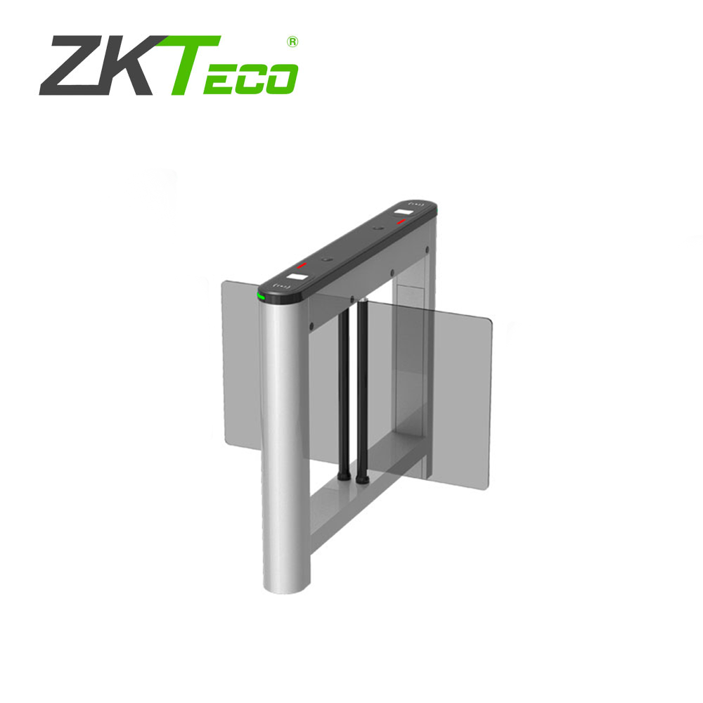 TORNIQUETE CENTRAL DE ALETAS ABATIBLES ZKTECO MODELO SATURN S1200  SE COMBINA CON EL MODELO S1000 PARA CREAR VARIOS CARRILES CONSECUTIVOS COMPATIBLE CON LECTORES DE TARJETAS DE PROXIMIDAD DE 125KHZ ESPACIO PARA COLOCAR DISPOSITIVOS FACIALES, ELEGANTE DISEÑO DE ILUMINIACION LED QUE INDICA EL SENTIDO DEL CRUCE FABRICADO PARA SOPORTAR 3 MILLONES DE CICLOS DE VIDA UTIL