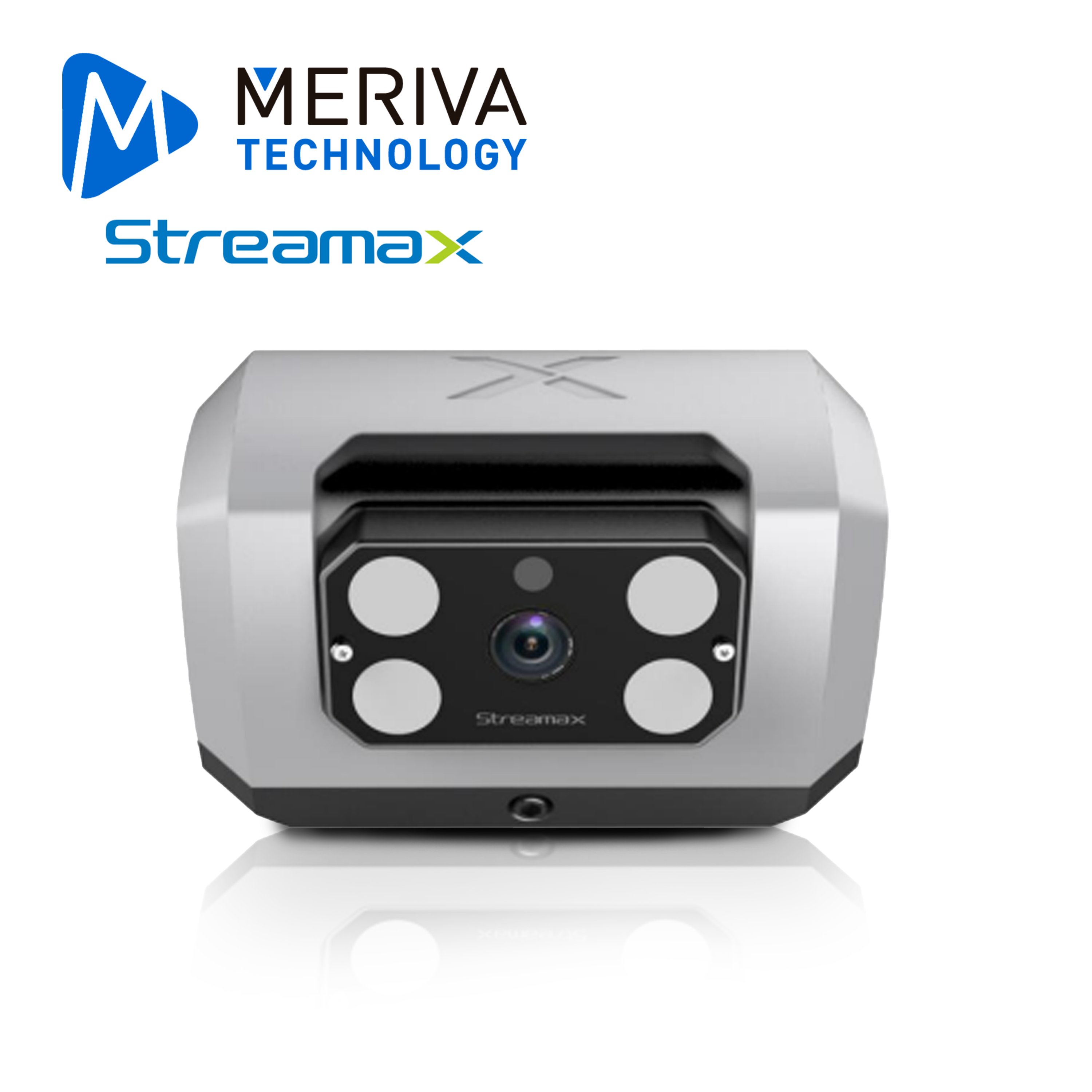 CAMARA IP MERIVA STREAMAX MD50C27-ALPR / 5MP / H.265 / 16MM / 30M IR / IP67 / IK10 / 12 VCD / SOLUCION POLICIACA