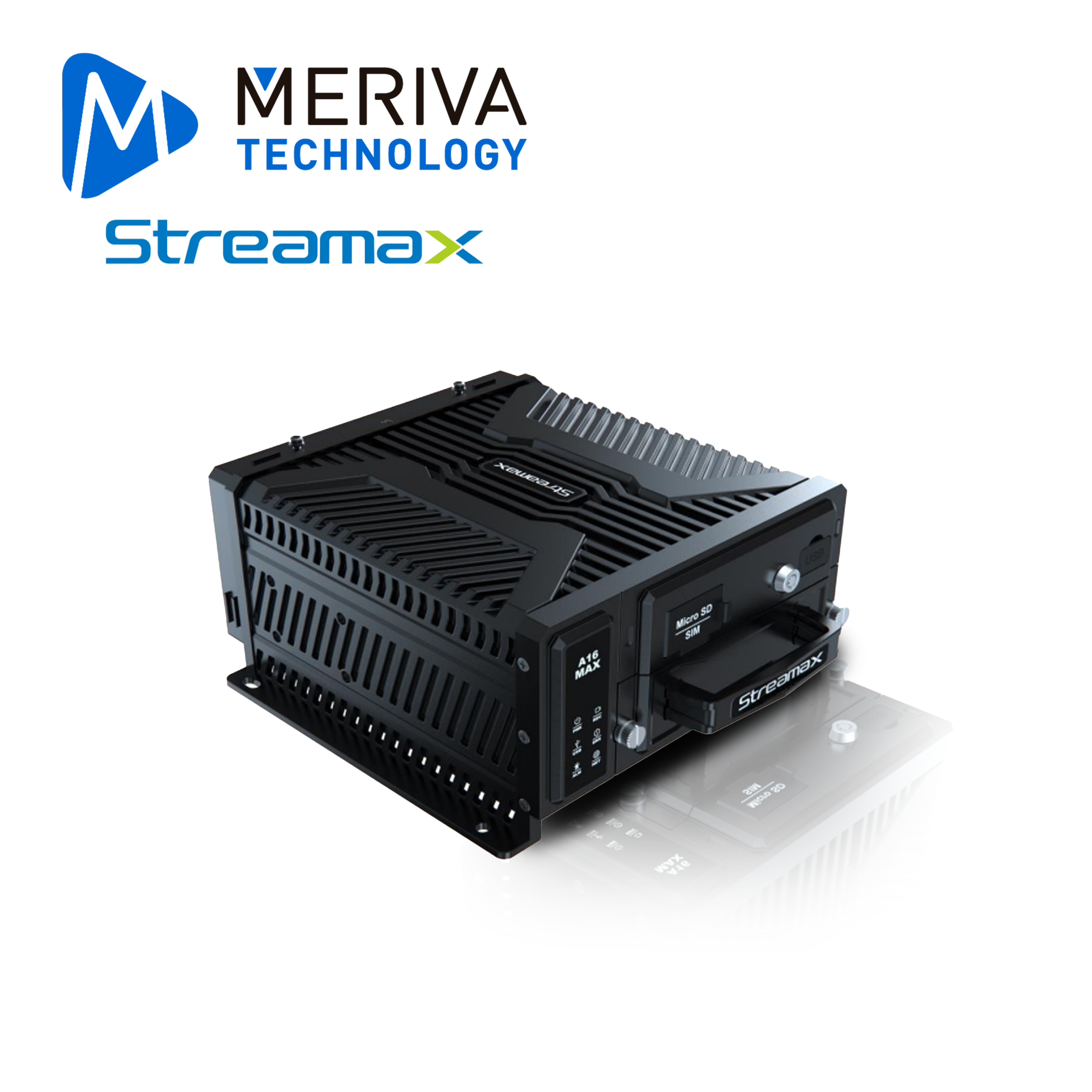 MDVR 24 CH MERIVA STREAMAX MA16MAX / 12 CH AHD / 12 CH IP / EC25AU / WIFI / GPS