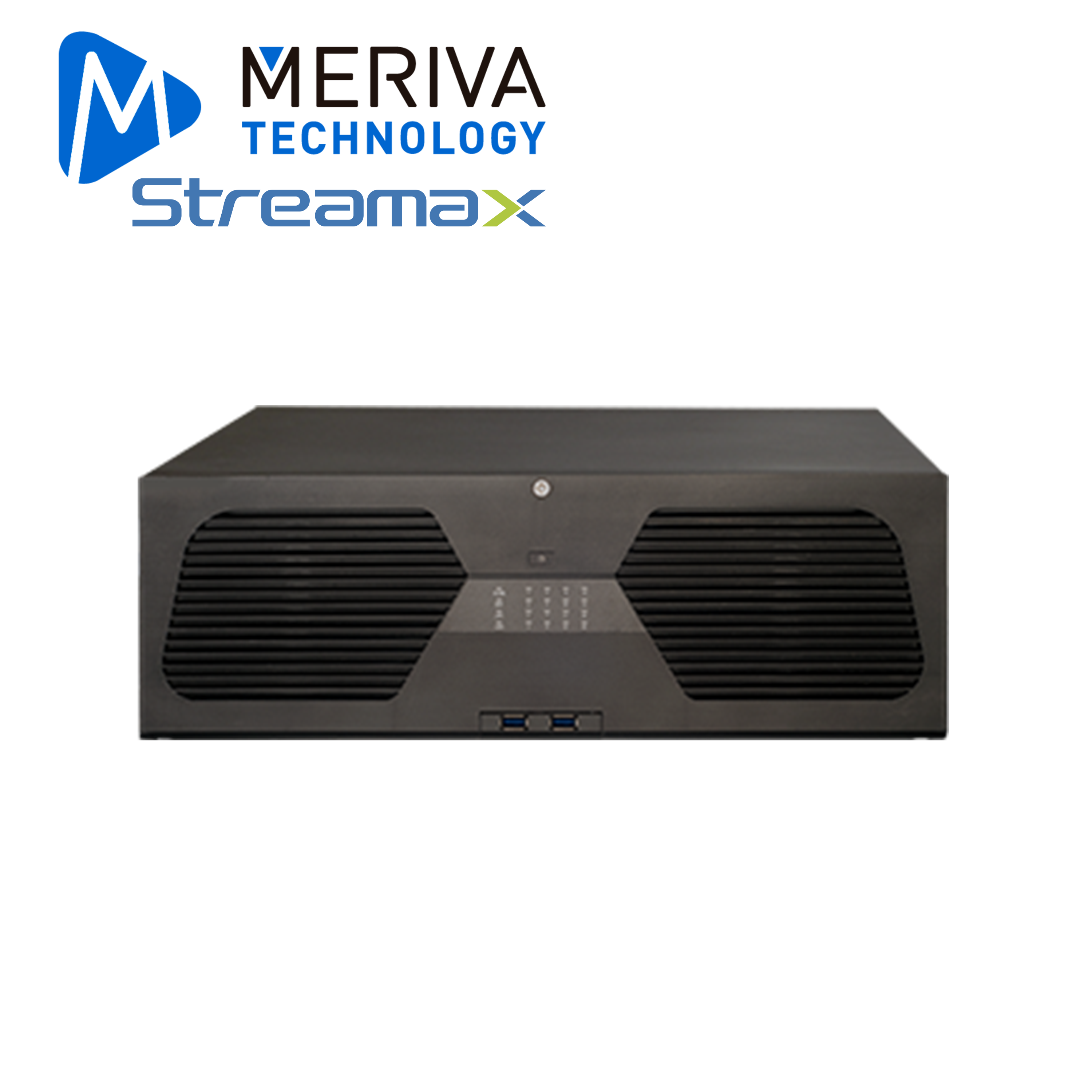 NVR 128CH IP 8K Meriva Technology Mnvr-16128a / No POE / ONVIF / 4 Salidas HDMI + 1 VGA Simultaneas / P2p Cloud / Analiticas Mia 2.0 Ia / LPR / Metadatos / Reconocimiento Facial / 24 Entradas + 8 Salidas De Alarma / 1 Entrada + 1 Salida De Audio / Fuente De Alimentacion Integrada / Rack
