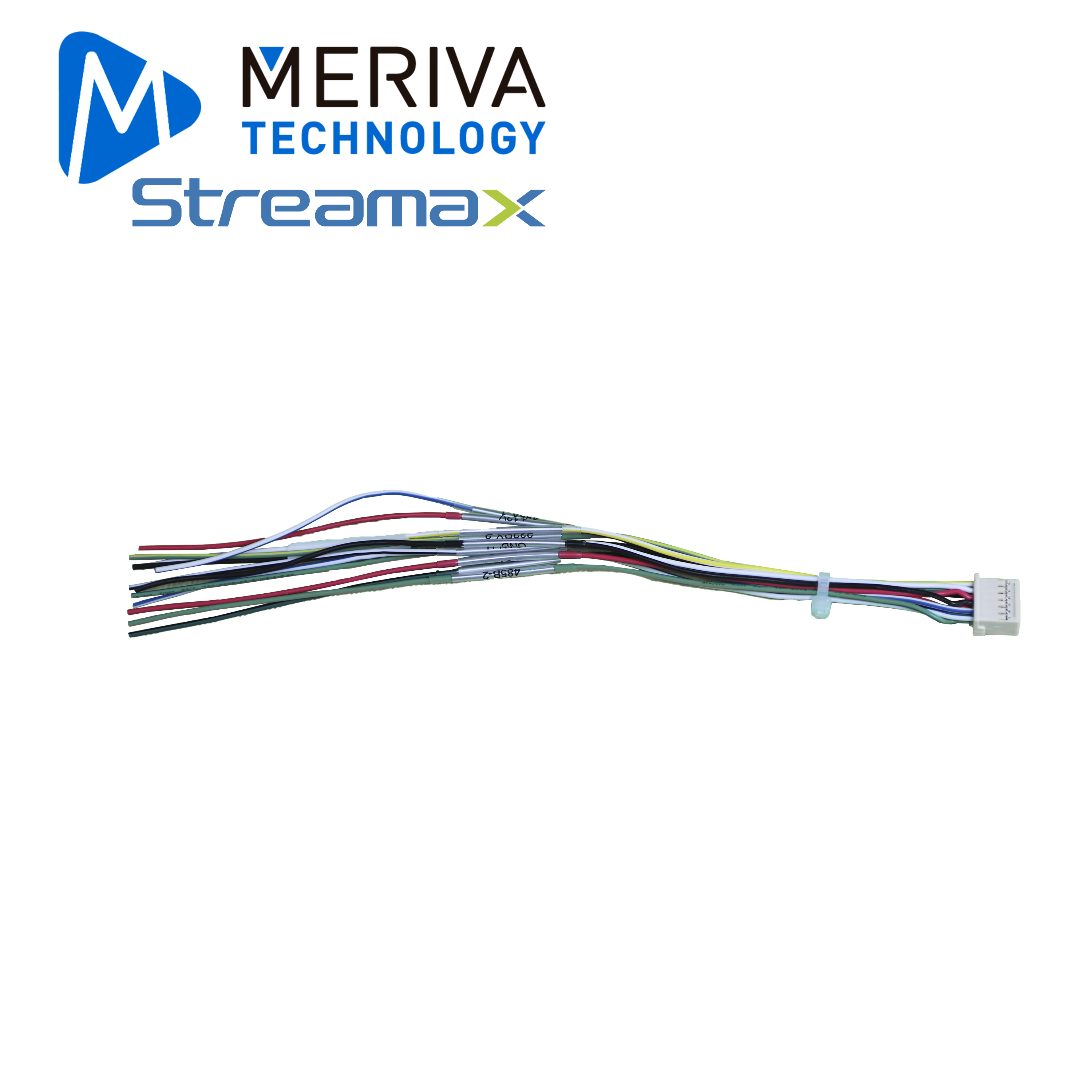 Cable Serial Para Comunicacion Streamax Ms-x3npro / Conector 501646-200 / Terminales De Alimentacion / Terminal 485A / Terminal 485B / Terminal 232-2 Tx / Terminal 232-2 Rx / Terminal Can (can-h Y Can-l) / Gnd / Compatible Con Mx3npro