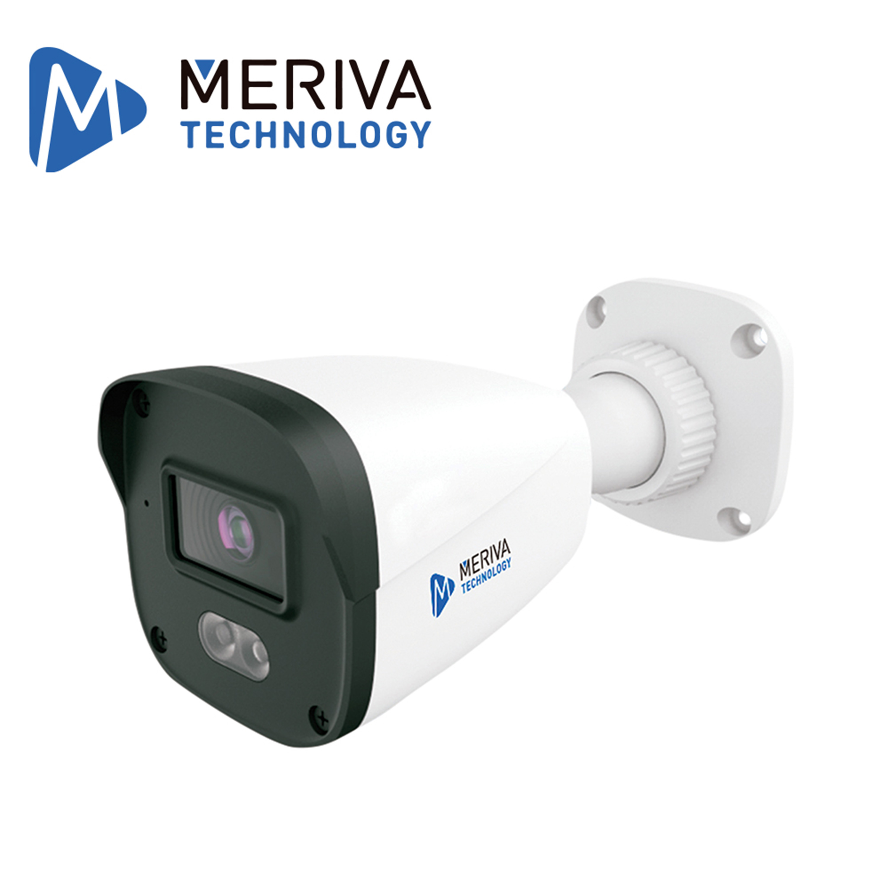 CAMARA IP BULLET MERIVA TECHNOLOGY MOB-202D / 2MP / H.265+ / 2.8MM / ILUMINACION DUAL (10 - 20M IR / LUZ CALIDA) / IP67 / METAL-PLASTICA/ SOLO POE / MICROFONO INTEGRADO / MIA 2.0 / ONVIF / VIDEO ESTRUCTURADO INTRUSION - CRUCE DE LINEA