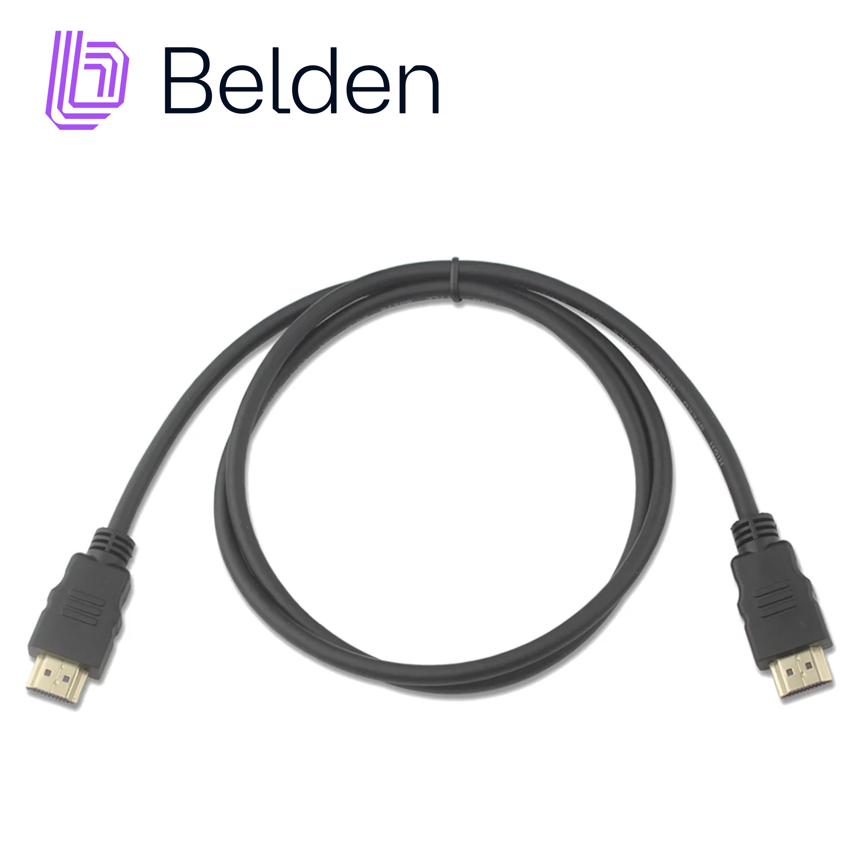 CABLE HDMI BELDEN HDE015MB / HIGH SPEED / 1080P 60HZ / 4K 30HZ / 15 METROS / TIPO A-A / PIEZA