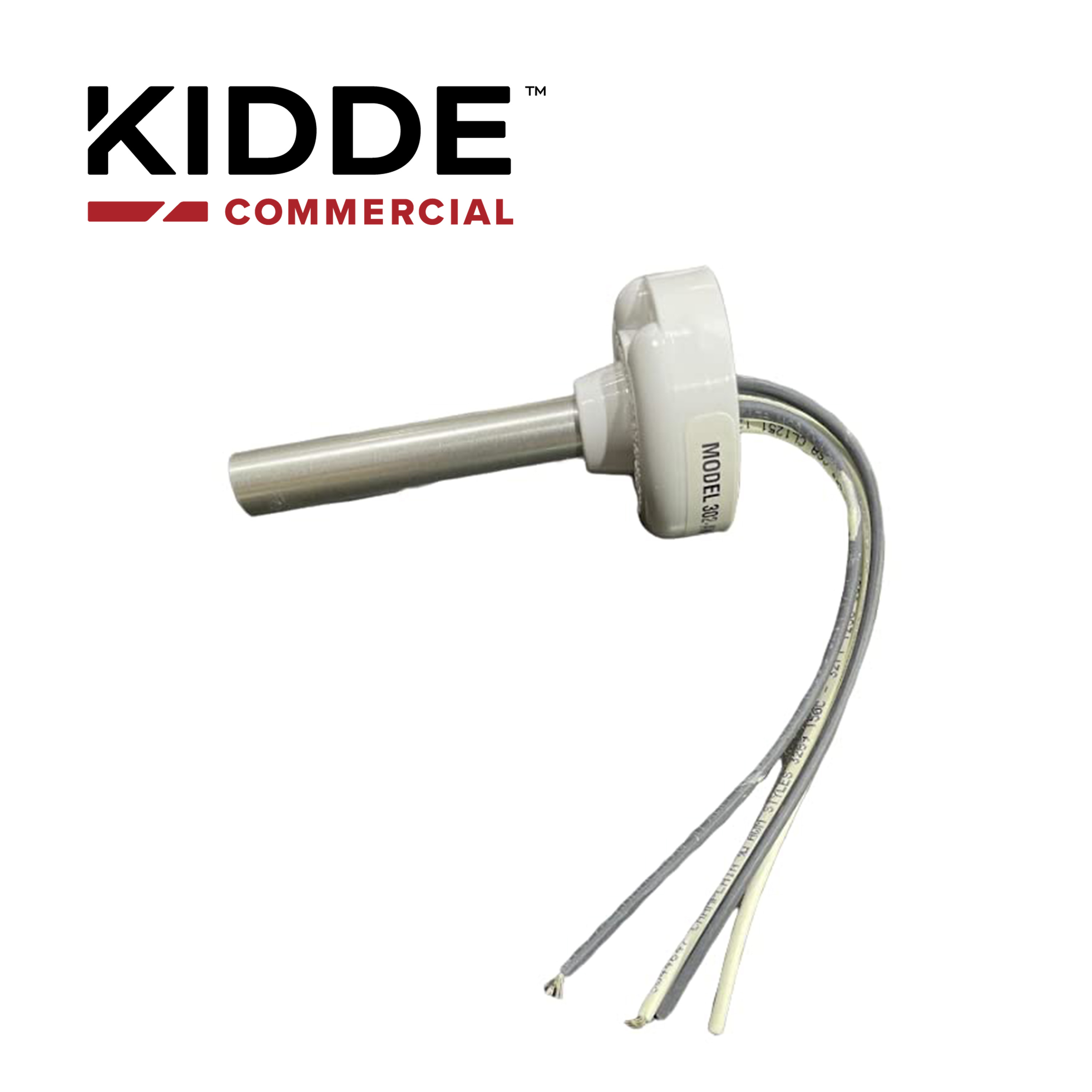 Detector De Calor Convencional/ Kidde 302-AW-194/ Compensacion De Velocidad/ Montaje Vertical/ Todo Clima Fm Y Ul -40 Grados Centigrados *requiere Modulo De Supervision Para Su Integracion A Pane De Incendio*