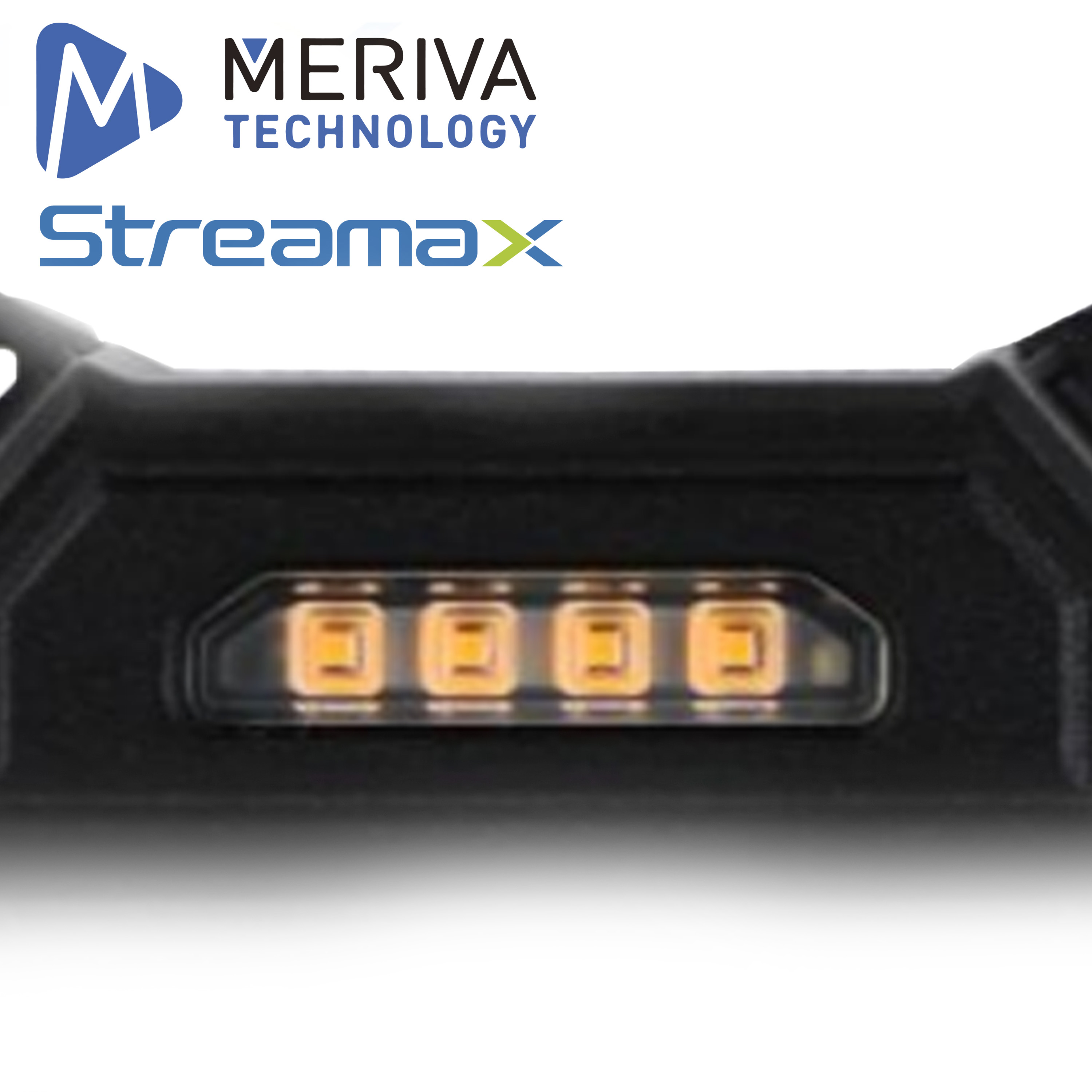 Mini Alarma Detectora De Peatones Streamax Mb2-l / Conector 5557-6PIN / Alarma Auditiva / Alarma Visual De Luz / Compatible Con Mcb2