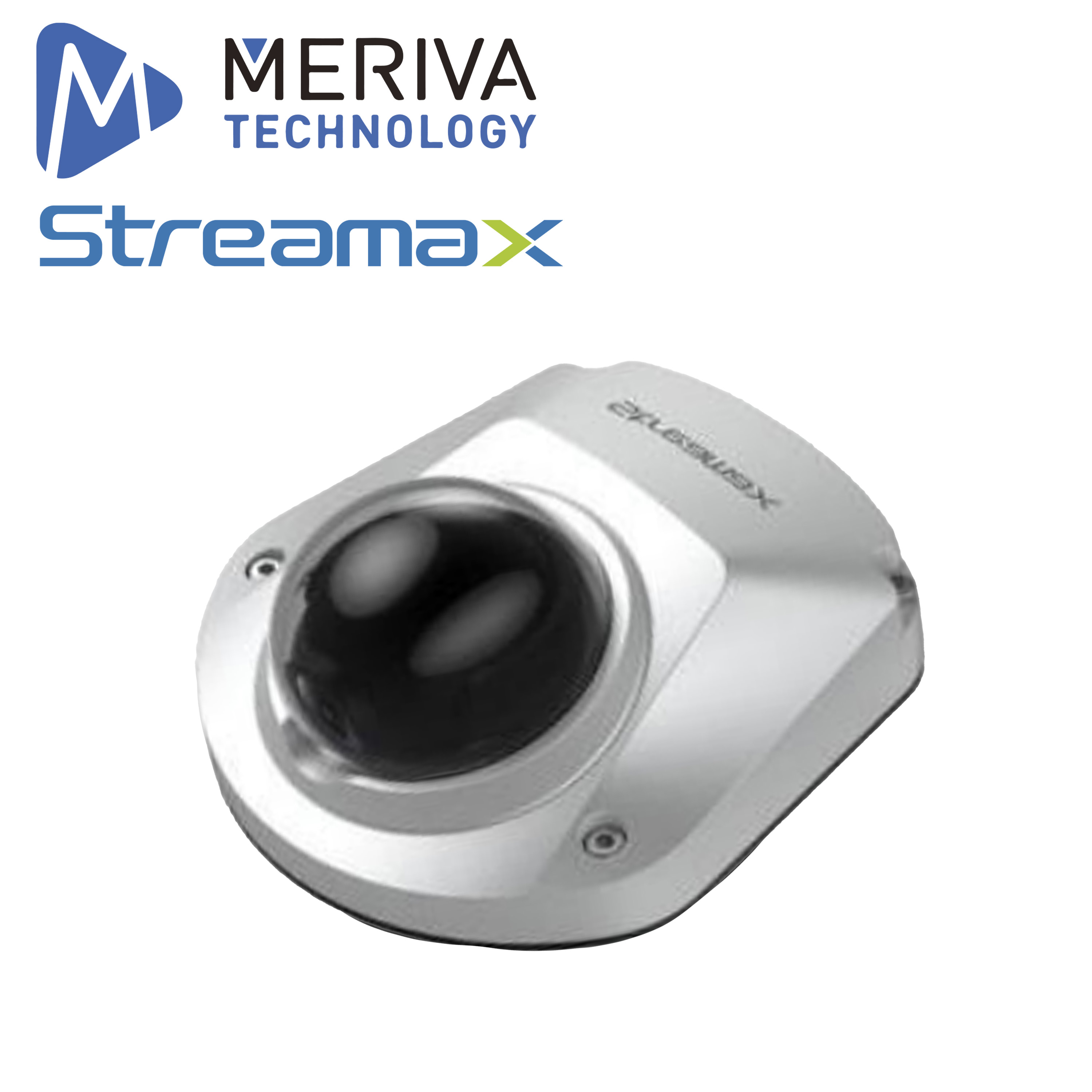 Camara Domo IP Streamax M955c25 / 2MP / 2.8MM / 8M IR / Ip65 / Conector Din 6 Pines / 12 Vcd / Interior / Microfono Integrado