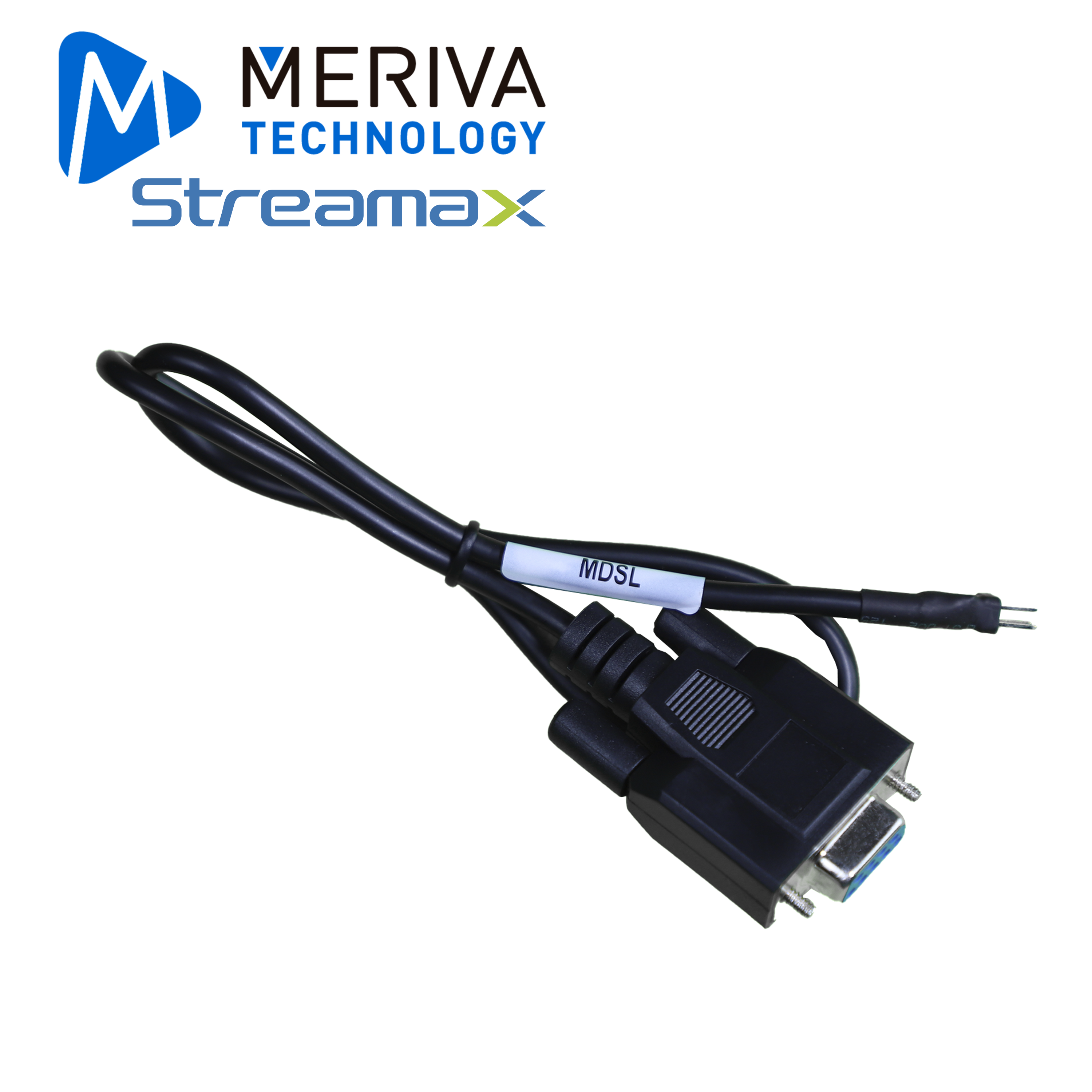 CABLE DEBUG SERIAL MERIVA STREAMAX MDSL / CONECTOR DE 4PIN + DB9 HEMBRA / 50CM / COMPATIBLE CON DVRs MOVILES DE SERIA A8PRO