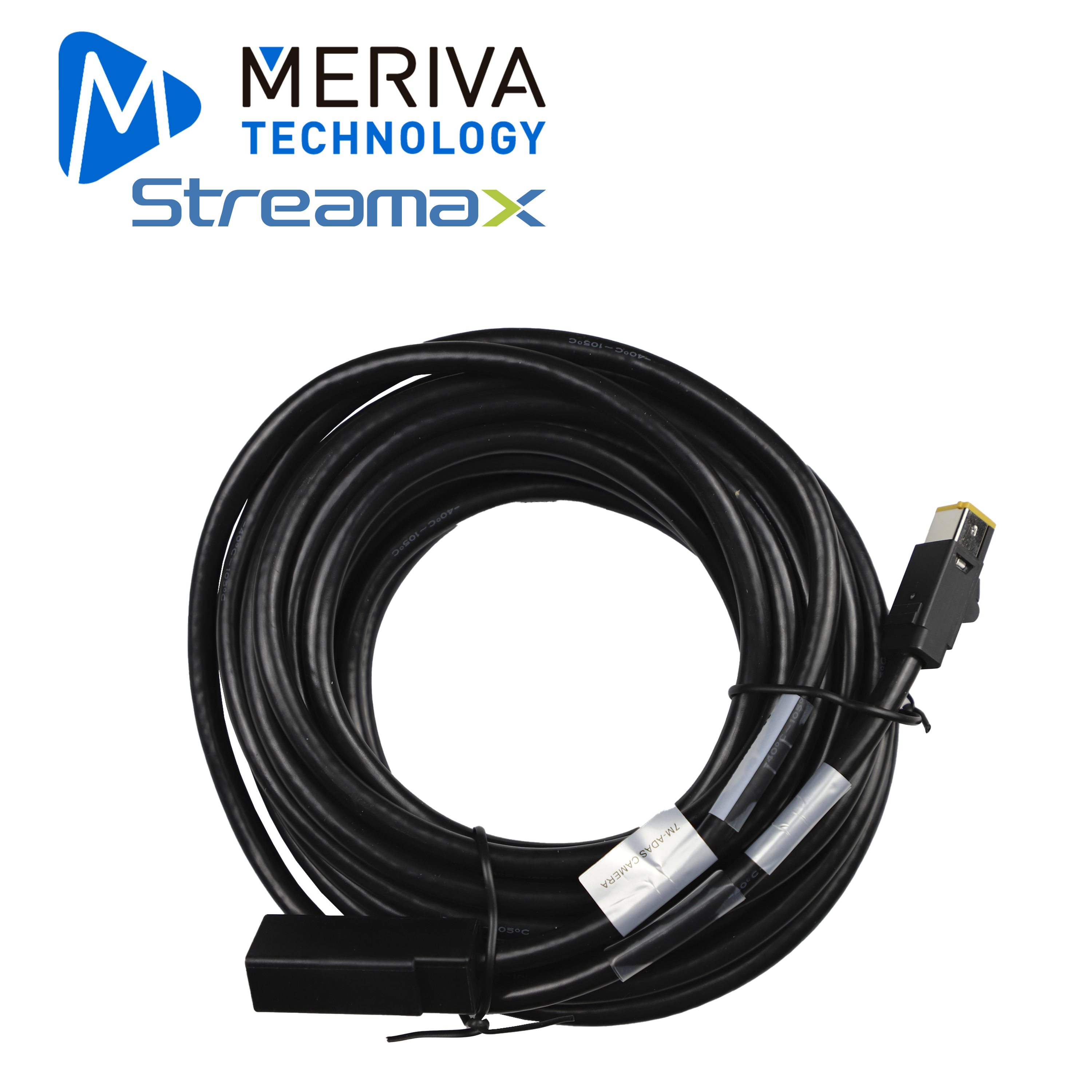 CABLE TIPO-B MERIVA STREAMAX M6PIN 7M / COMPATIBLE CON CAMARA MCA20D ADAS