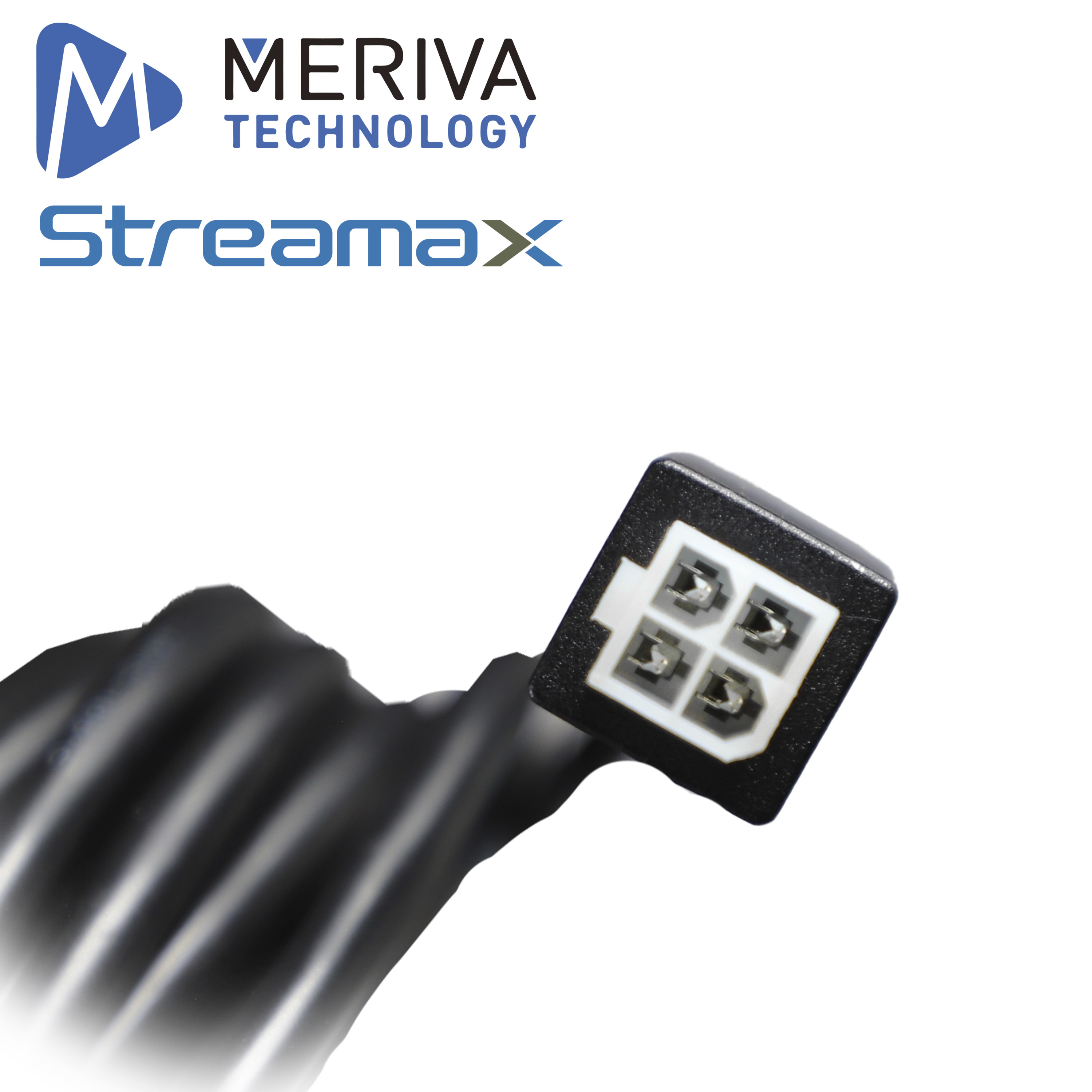 Cable Para Microfono Streamax Mmicrophone / Conector 5557 Y 5559-4PIN / 6 Metros / Cable Extensor De Microfono Para Ma16max / Comunicacion Bidireccional / Compatible Con Ma16max