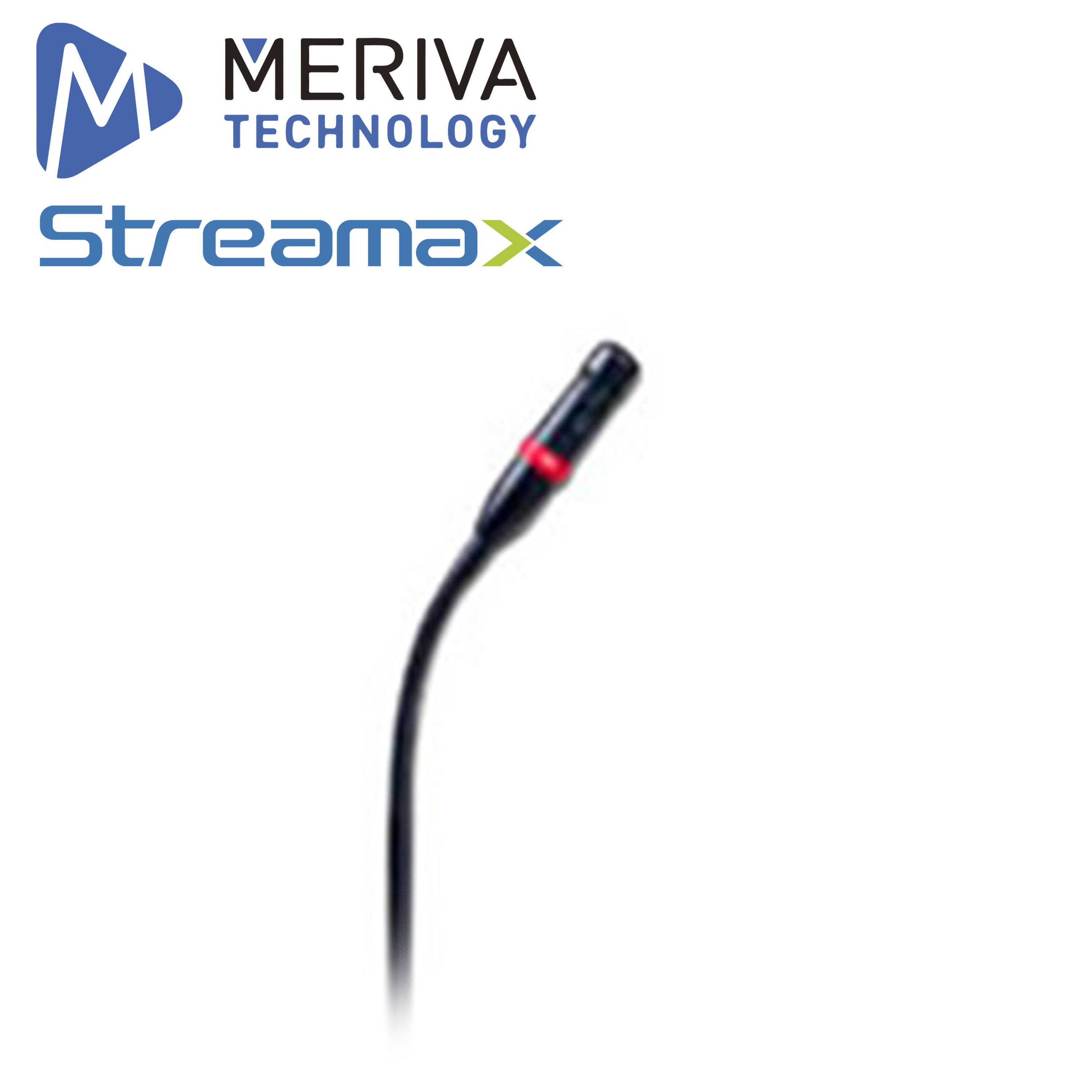 Microfono Tipo Cuello De Ganso Streamax Mgooseneck / Conector 5557-4PIN / 0.85 Metros / Instalacion Vertical / Compatible Con Ma16max
