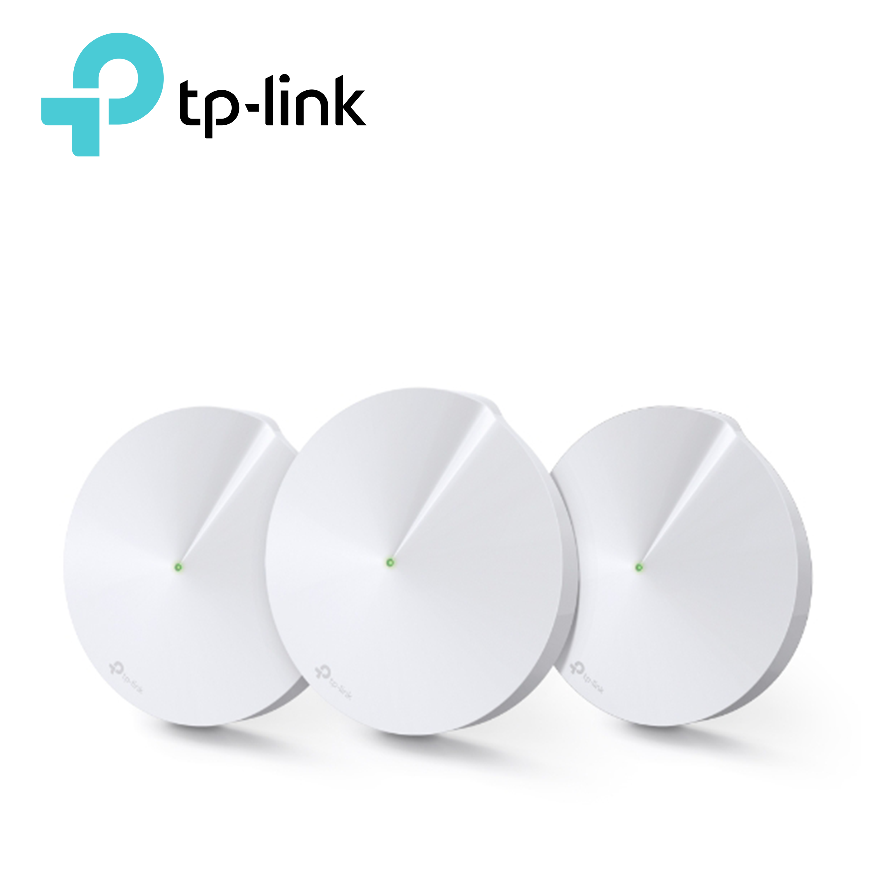 Sistema Wi-fi Mesh Tp-link Deco M5(3-pack) Ac1300 Dual Band, Hasta 100 Equipos, Bluetooth, USB Tipo C, Mu-mimo, 4 Antenas Internas