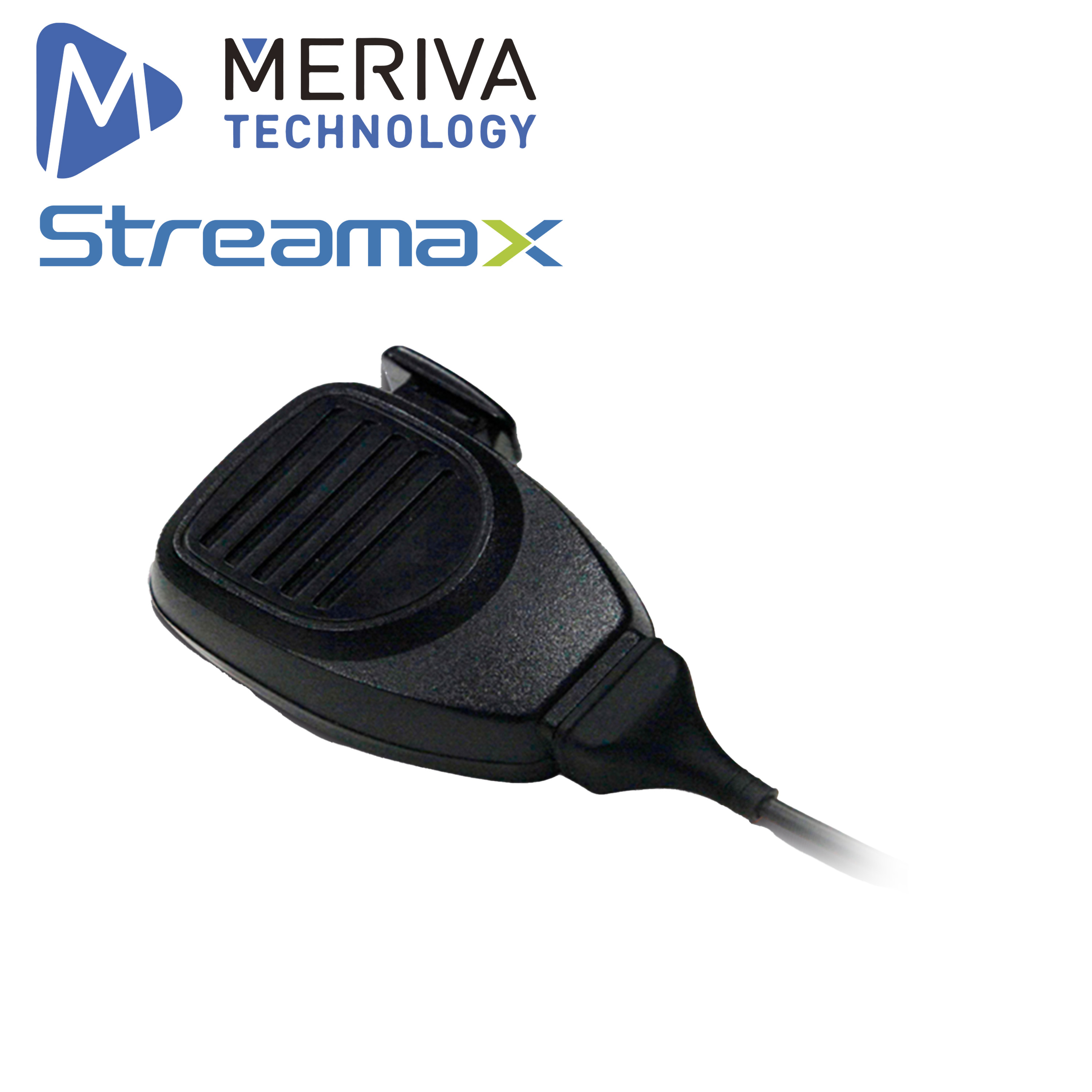 Microfono De Mano Streamax Microfono A8pro / Conector Yl16-4 / 2.5 Metros / Ptt (push To Talk) / Compatible Con Mdvrs Serie A8pro