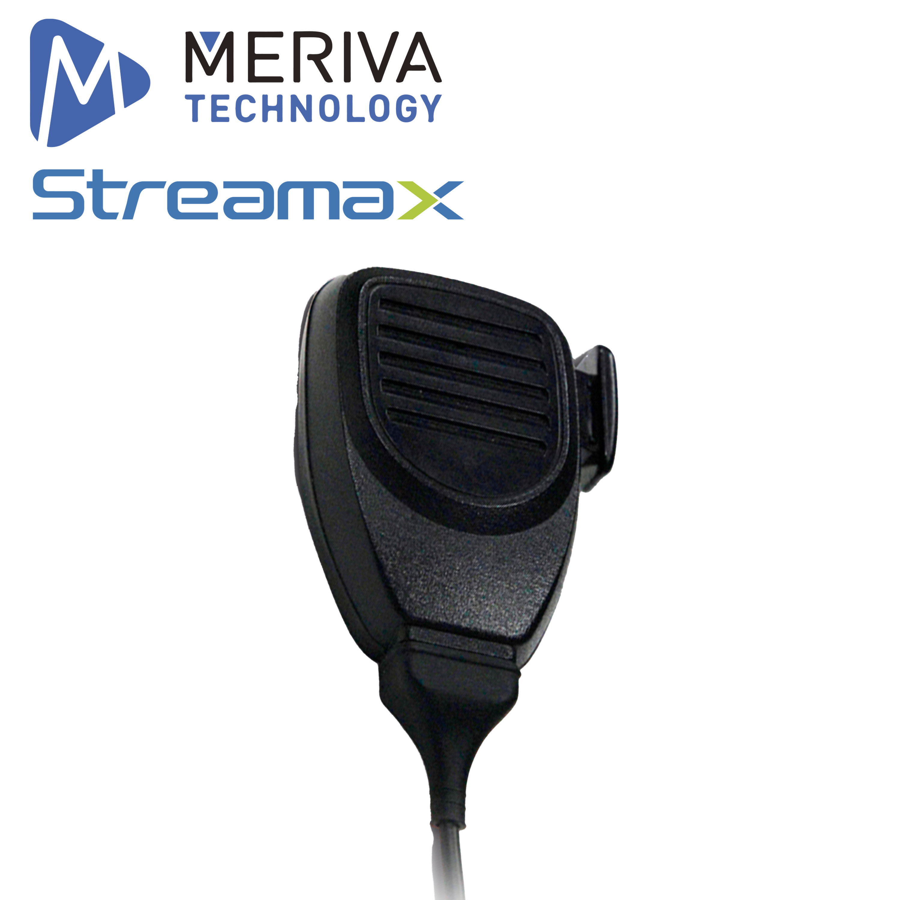 Microfono De Mano Streamax Microfono A8pro / Conector Yl16-4 / 2.5 Metros / Ptt (push To Talk) / Compatible Con Mdvrs Serie A8pro