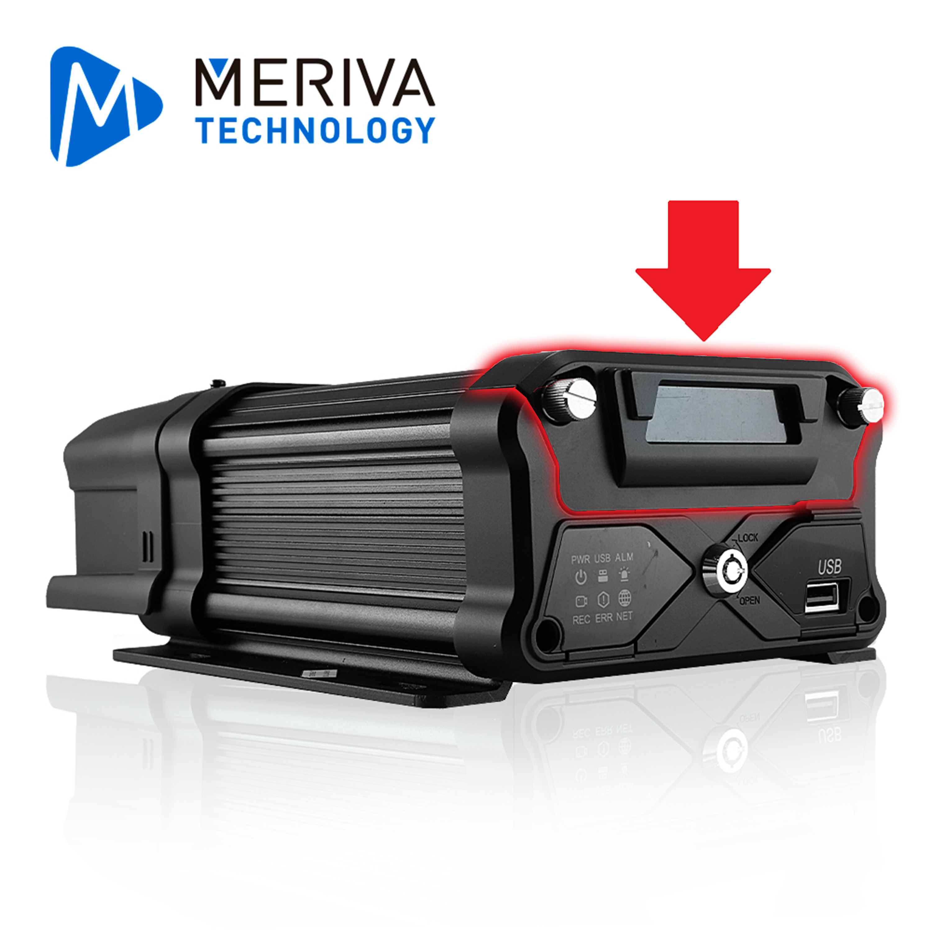 Bandeja Caddy Para Discos Duros Meriva Streamax Compatible Con Mdvr Serie X3