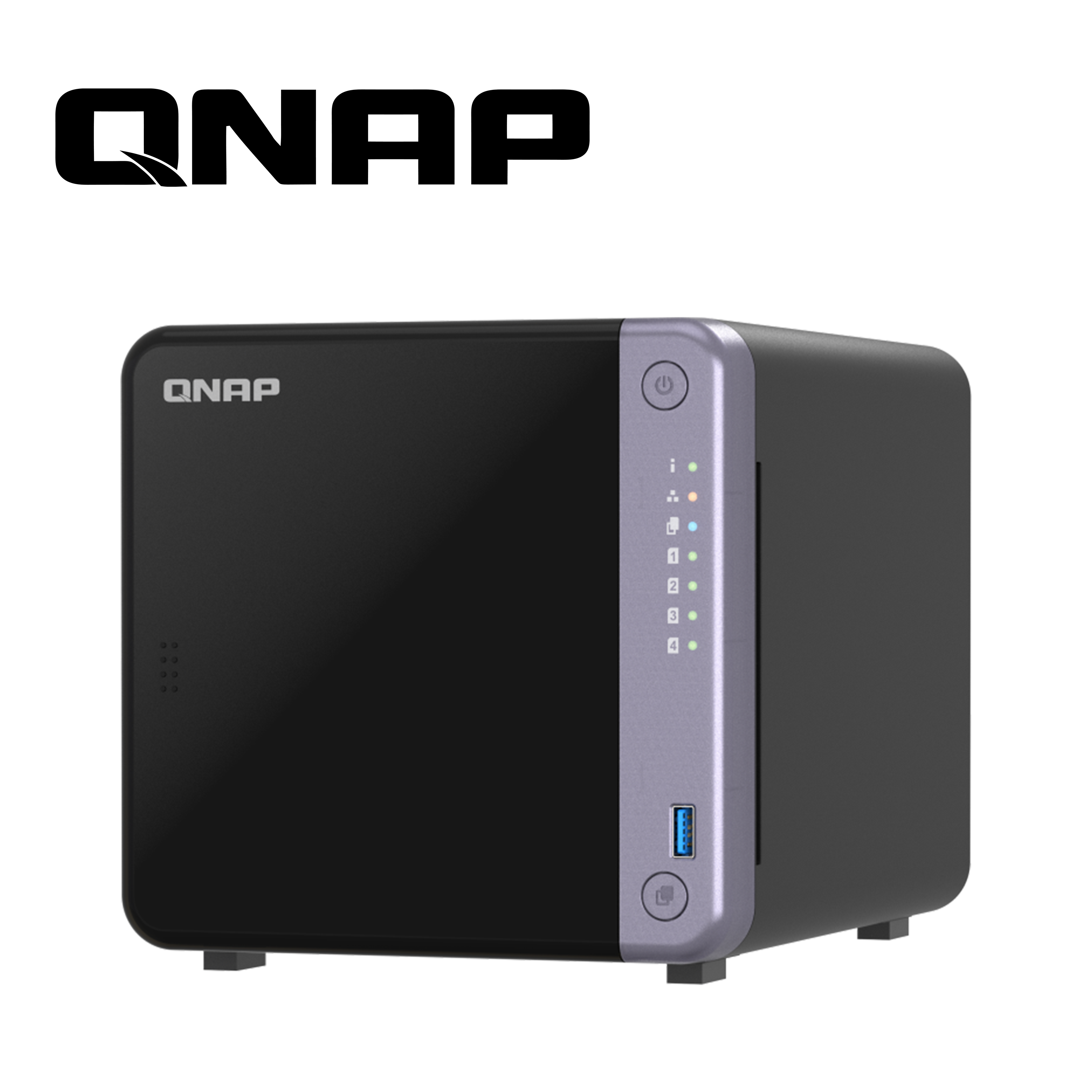 Nas Qnap Ts-432x-4g-us – Servidor Nas De 4 Bahias Con Procesador Quad-core Arm 2.0GHZ / 4GB Ddr4 / Puerto 10GBE Sfp+ / Puerto 2.5GBE / Ranura De Expansion Pcie Gen3 / Cifrado Por Hardware