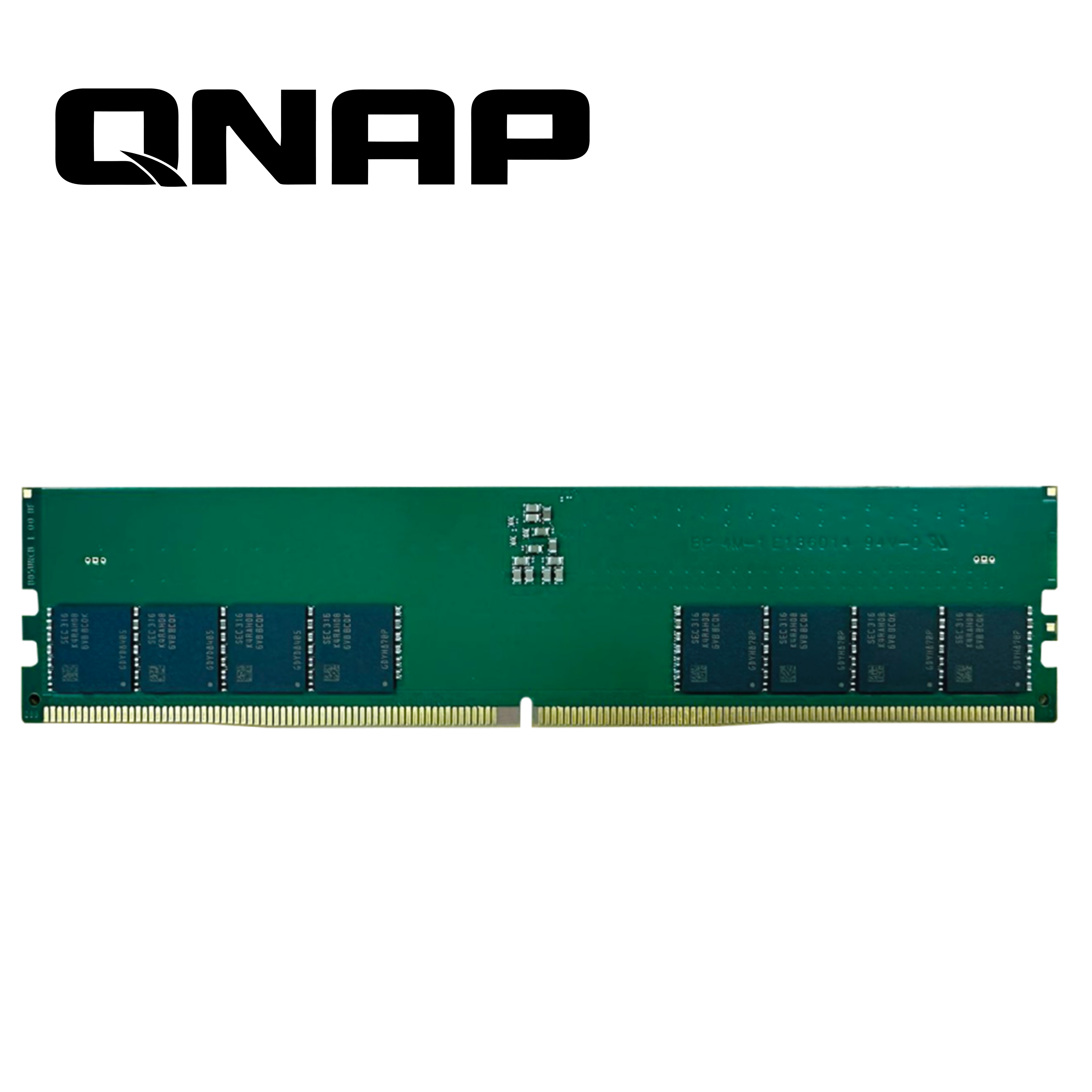 Memoria Ram Qnap 32GB Ddr5 Ecc 4800 Mhz Udimm Modelo Ram-32gdr5ect0-ud-4800, Version T0