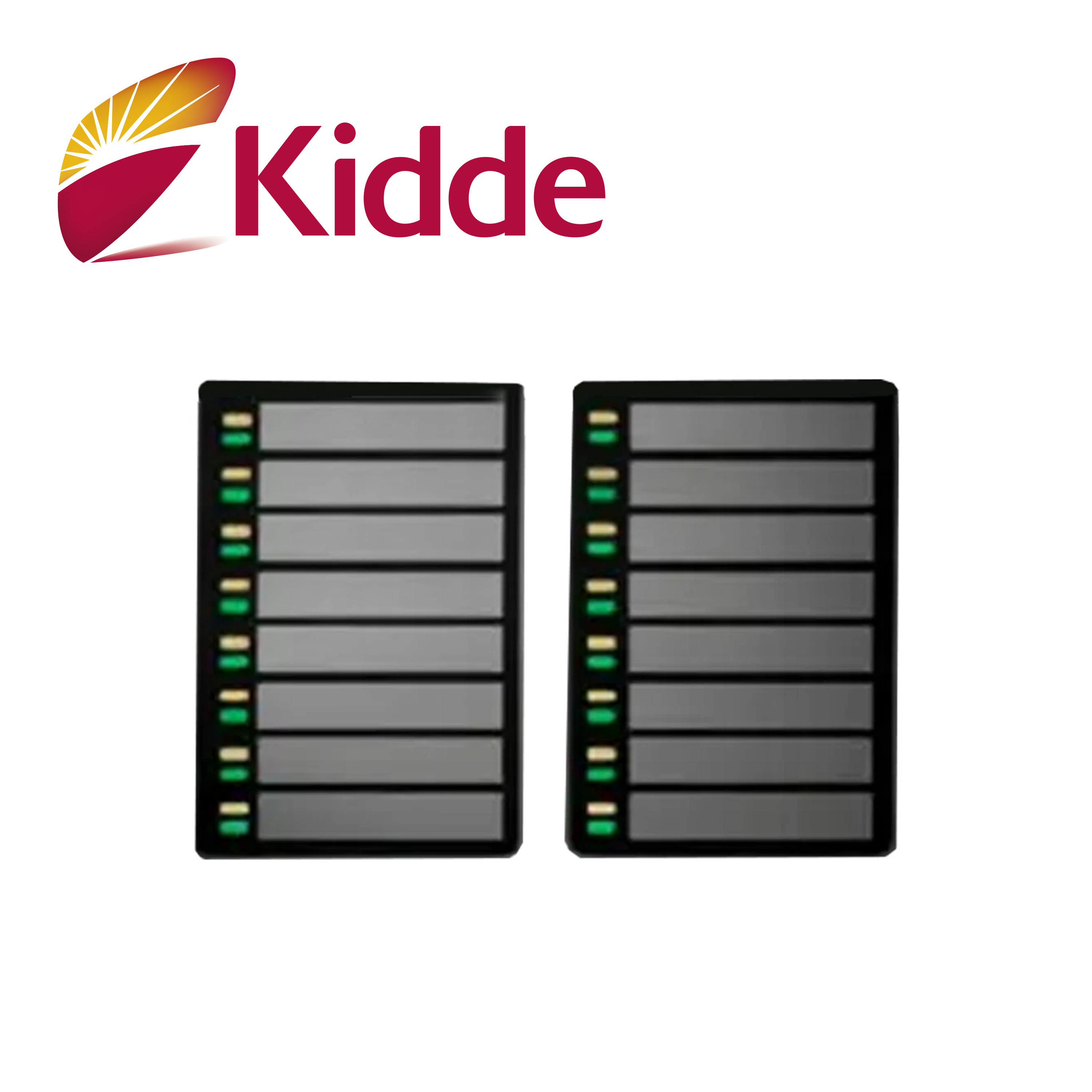 ANUNCIADOR LED DE 16 ZONAS KIDDE D16L-VS / 2 LEDS POR ZONA COMPATIBLE CON PANEL VS4 MAXIMO 2 ANUNCIADORES POR PANEL