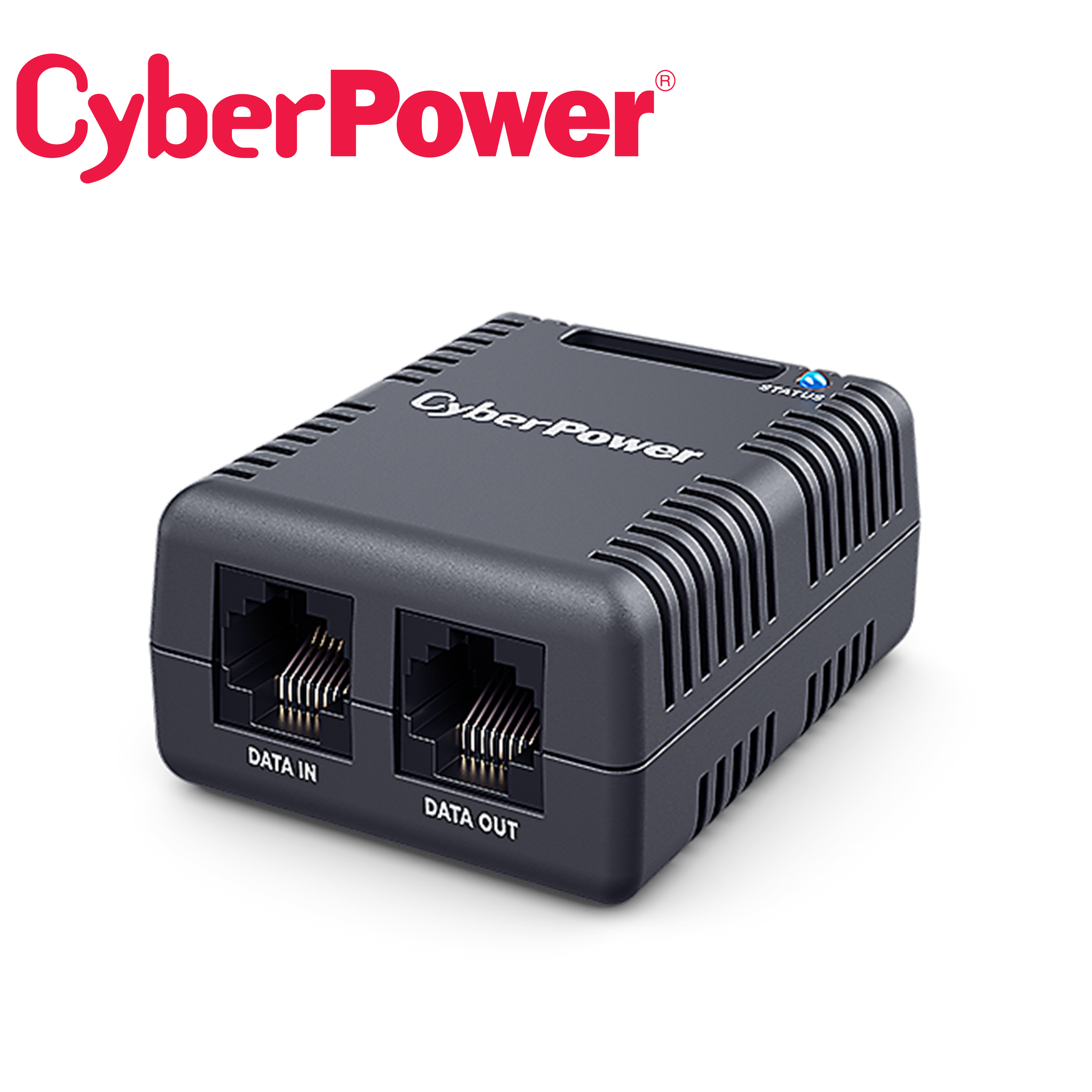 TARJETA SENSOR AMBIENTAL SNEV001 CYBERPOWER / MONITOREA TEMPERATURA Y HUMEDAD / 2 PUERTOS RJ45 EN CADENA HASTA 8 UNIDADES / 4 CONTACTOS SECOS PARA ALARMAS / COMPATIBLE CON RMCARD205