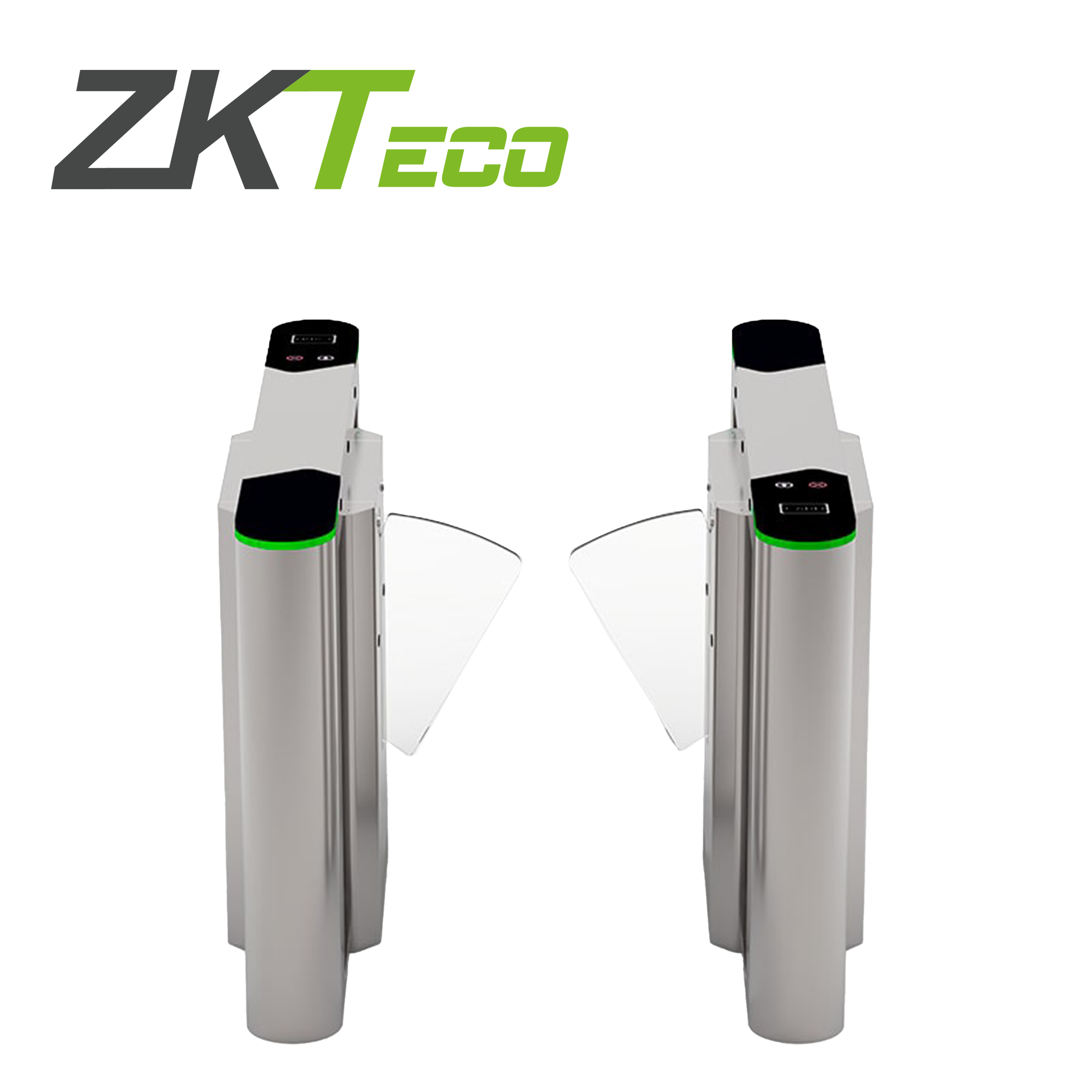 Torniquete De Media Altura Con Aletas Acrilicas Bidireccional Zkteco Fbl6000 Construida En Acero Inoxidable Para Crear Un Carril Velocidad De Cruce De 30 Personas Por Minuto Instalacion En Interior Equipado Con Infrarojos Para El Cruce De Personas Combinable Con Fbl6200 Para Crear Mas Carriles No Incluye Panel Ni Lectora