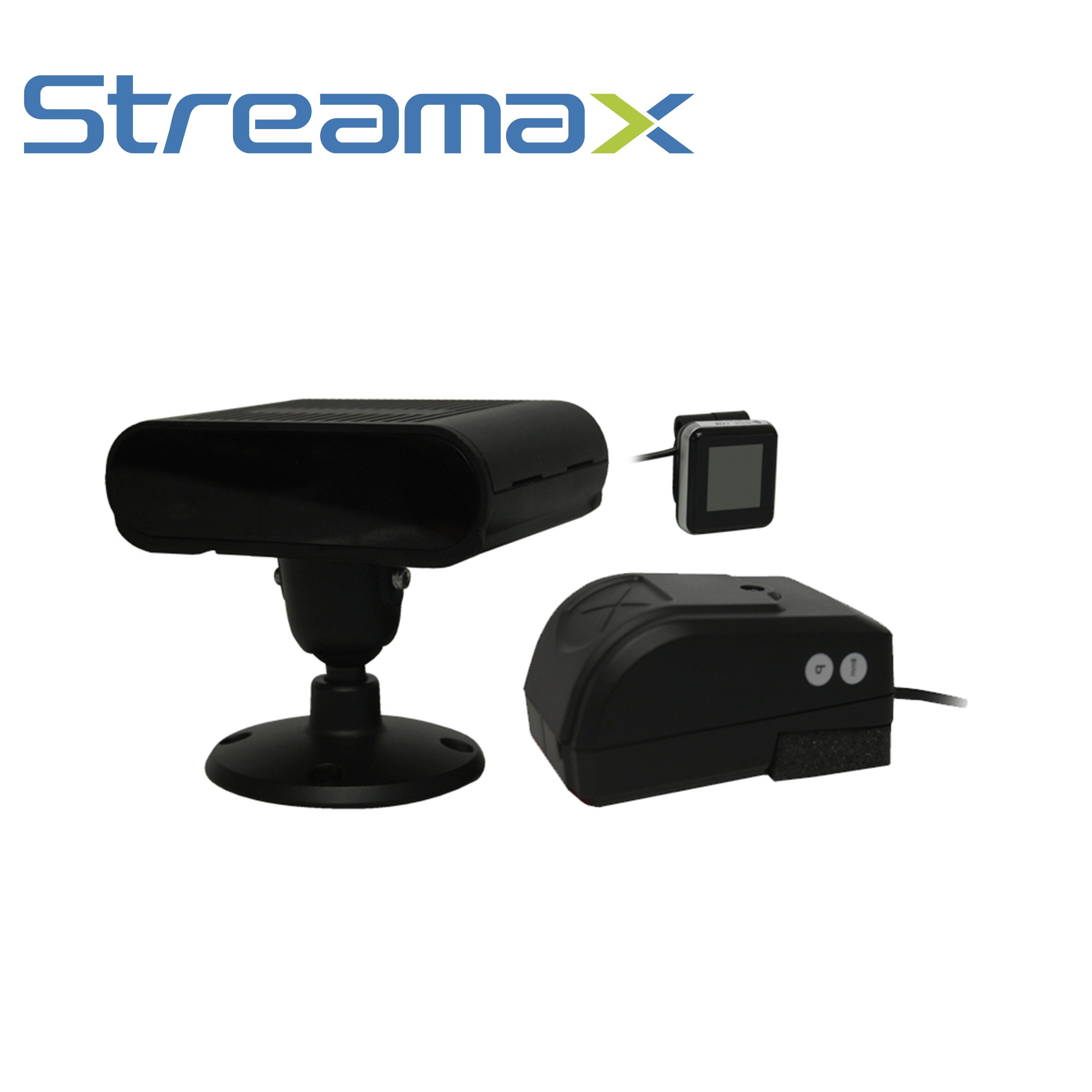 Kit De Inteligencia Artificial Streamax Madkit / Camara Adas + Camara Dsm + Anunciador R-watch / Compatible Con Cualquier Mdvr (excepto Dashcam)