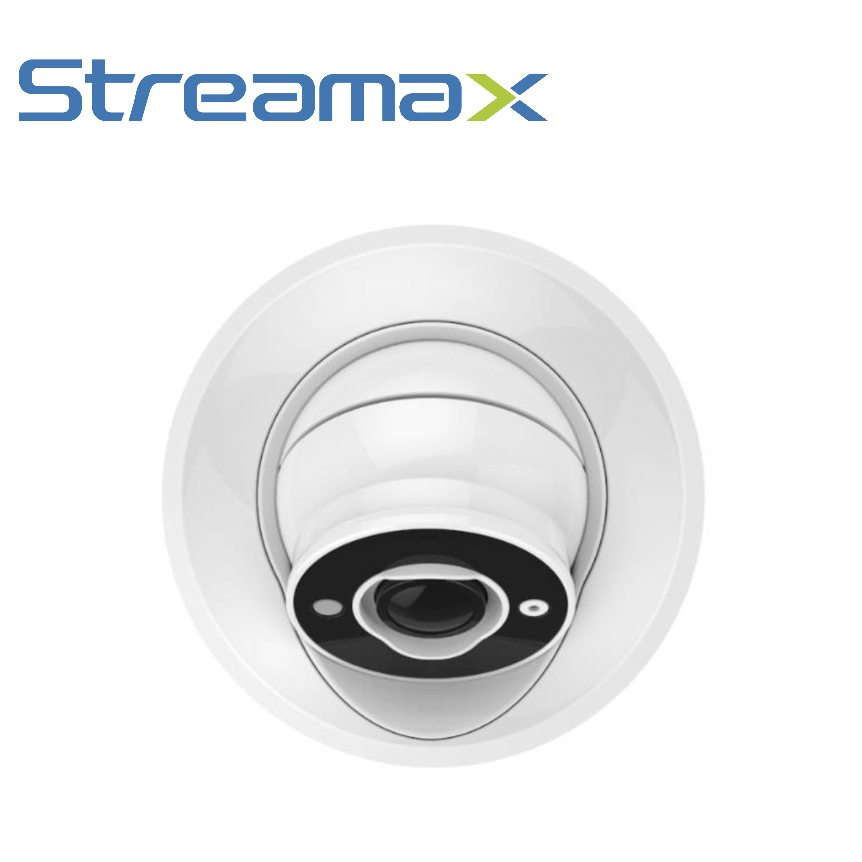 Camara Mini Domo AHD Streamax Mca39a / 2MP / 2.8MM / 10M IR / Ip54 / Conector Din 4 Pines / 12 Vcd / Interior / Microfono Integrado