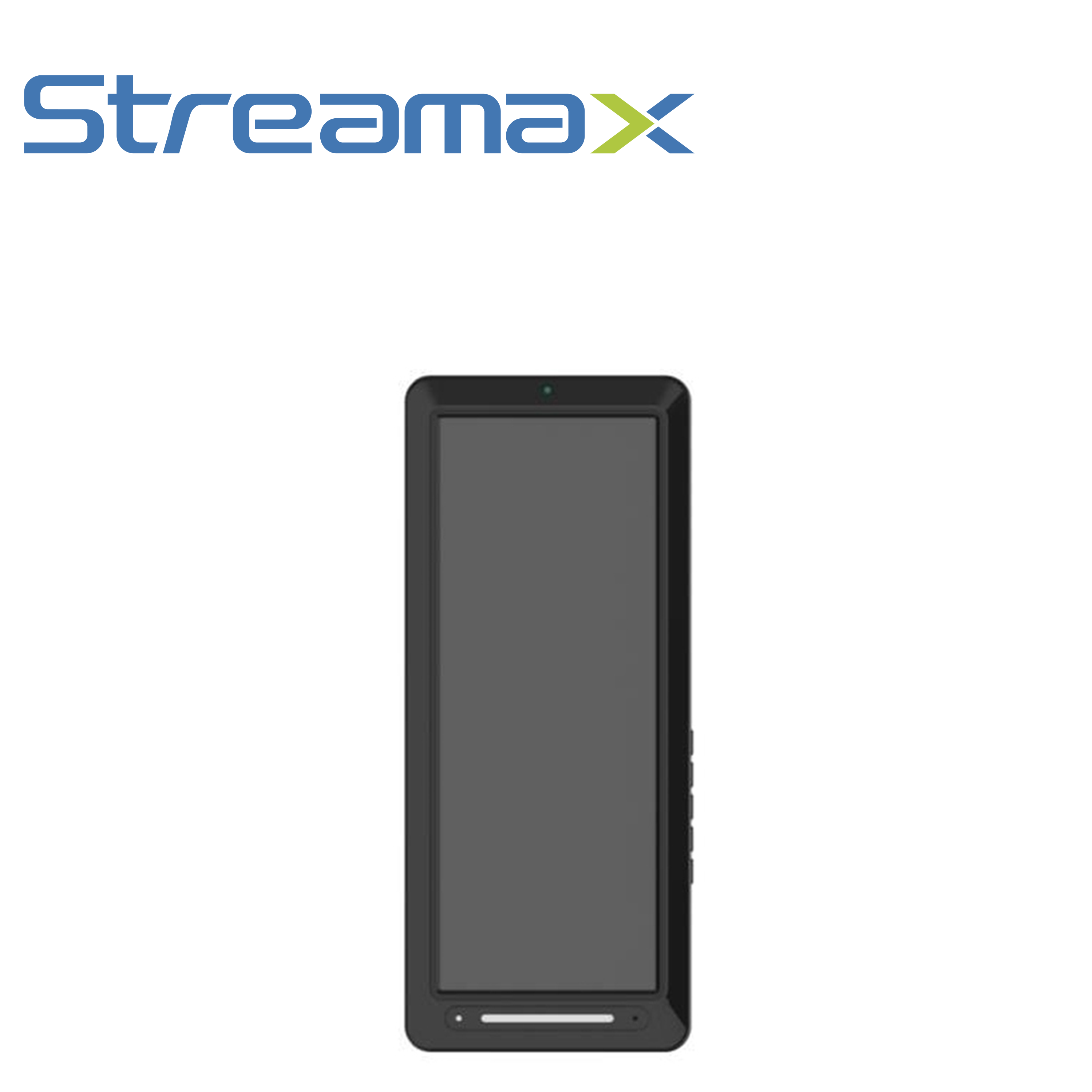 DISPLAY TIPO RETROVISOR STREAMAX MDP12S / 12.3 PULGADAS / CONECTOR DIN 4 PINES / TRANSMISION DE VIDEO Y AUDIO DE CAMARA IPC / PANTALLA ANTIRREFLEJO / DOBLE VISTA CON PUNTO CIEGO