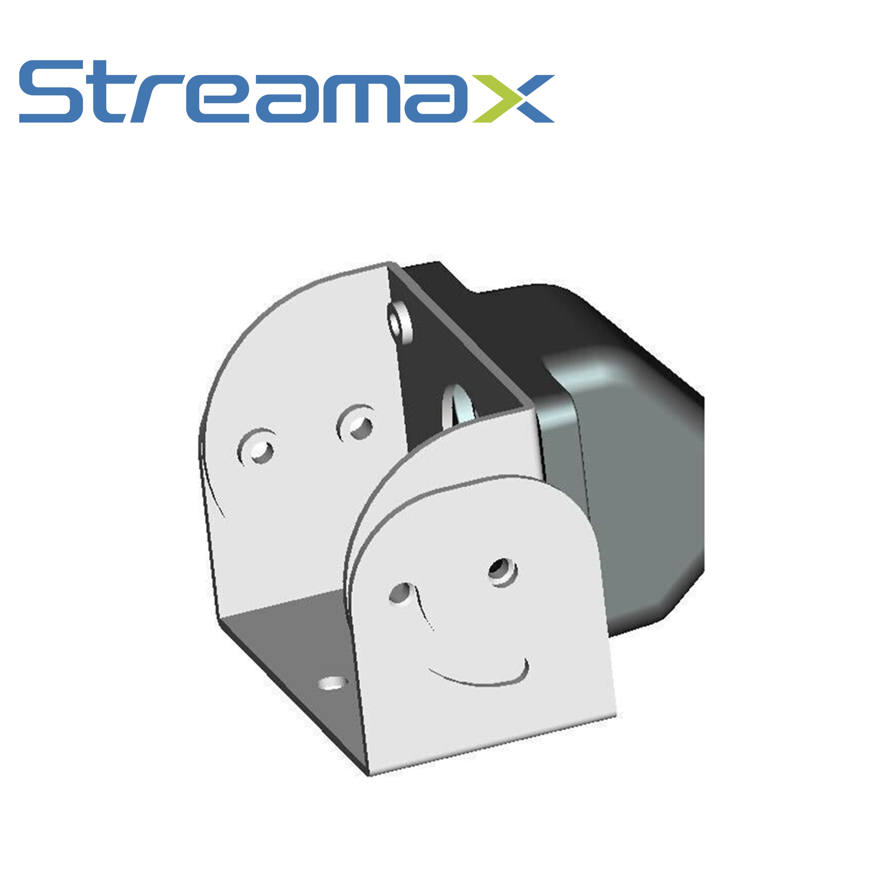 BRACKET DE INSTALACION PARA CAMARA FISHEYE STREAMAX MCA51-BRACKET / BRACKET PARA EXTERIOR / CON AJUSTE DE ALTURA / COMPATIBLE CON MCA51