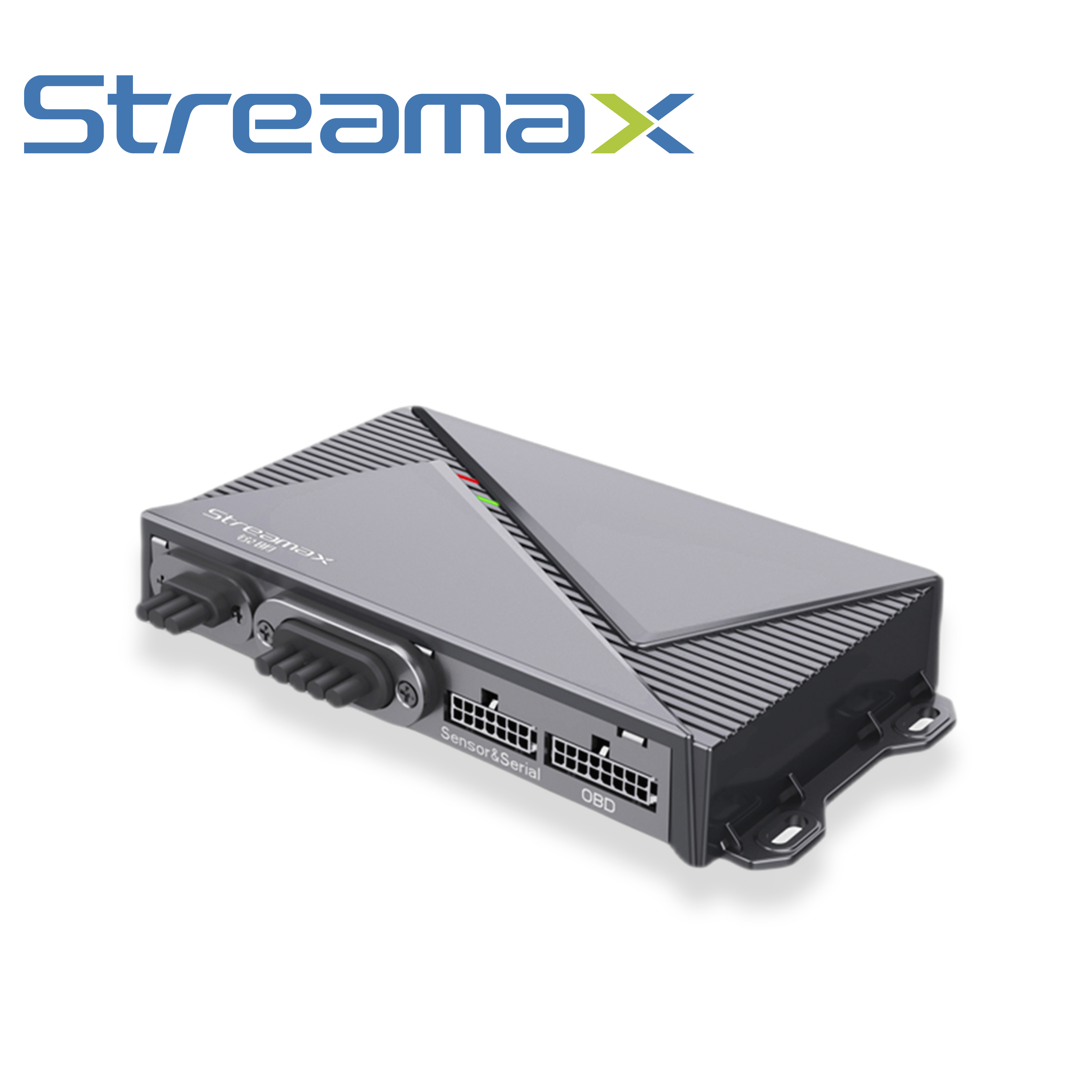 POWER BOX PARA CONEXION AL VEHICULO POR OBD II STREAMAX POWER BOX MAX / 3 ENTRADAS DE ALARMA (1 PARA BOTON) / 1 SALIDA DE ALARMA / INTERFAZ RS232 / ADMITE 4 CAMARAS AHD O 3 CAMARAS AHD + 1 CAMARA IP / COMPATIBLE CON ADPLUS 2.0 - V1.1