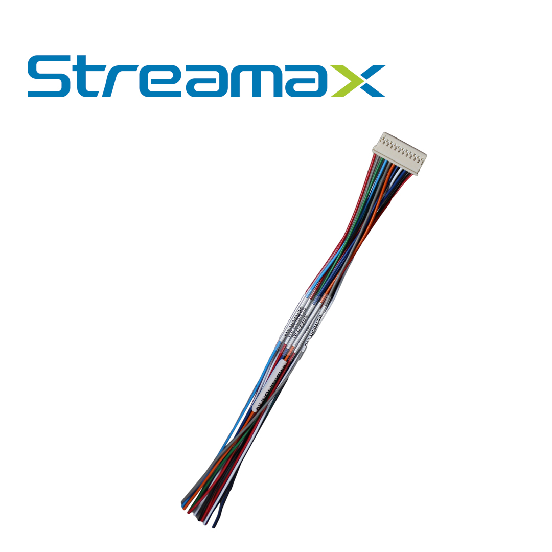 Cable De Alarma Streamax Malarm-x3npro / 8 Entradas De Alarma / 2 Salidas De Alarma / Interfaz Rs232 / Compatible Con Mx3npro