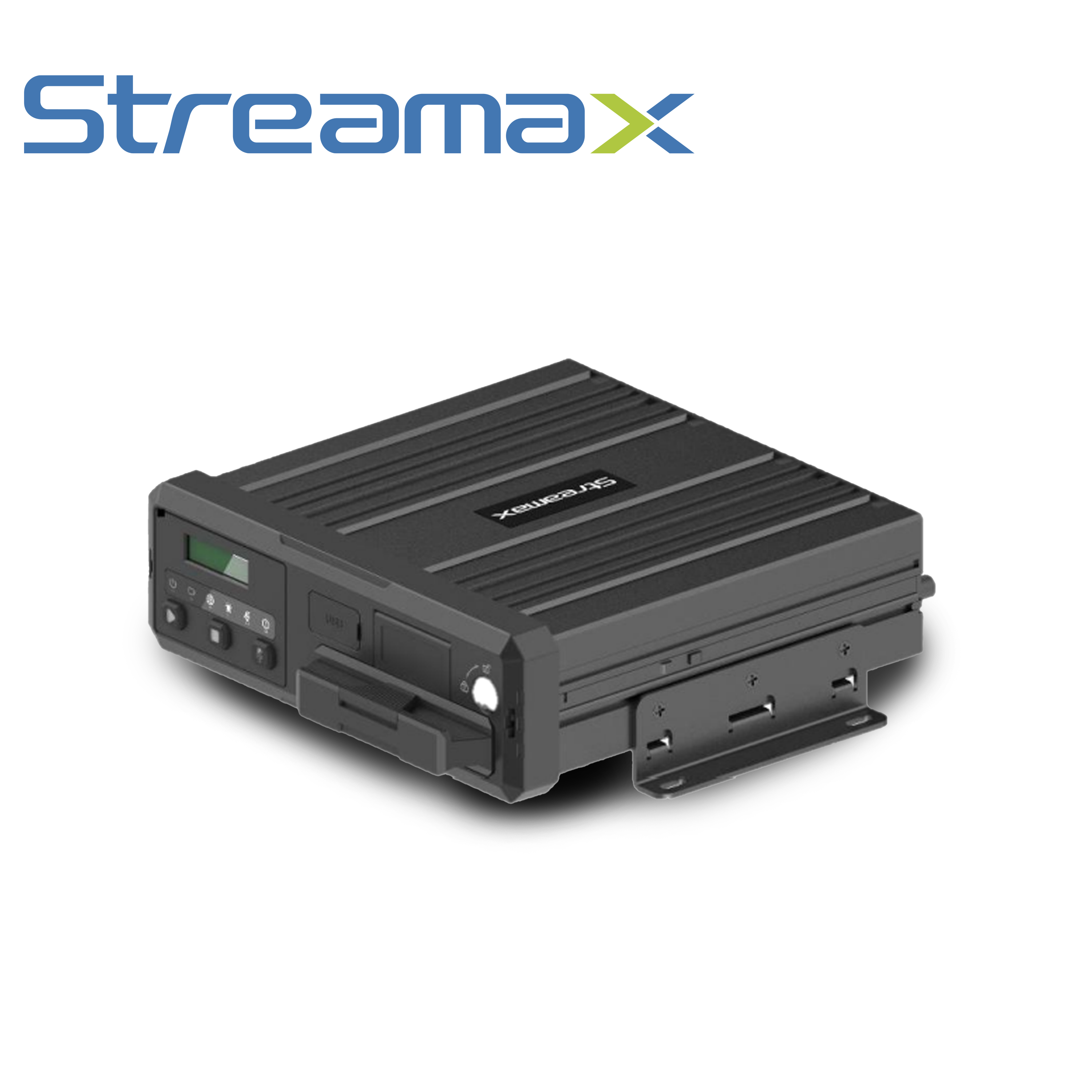 DVR MOVIL 8CH STREAMAX MV3N-ALPR / 4CH AHD + 4CH IP (RJ45) / 2MP / 2 SALIDAS DE AUDIO / 8 ENTRADAS + 1 SALIDA DE AUDIO / 8 ENTRADAS +  2 SALIDAS DE ALARMA / MODULO 4G / GPS / MODULO WIFI / 1 PUERTO USB / 1 PUERTO LAN / SOPORTA 1 SD HASTA 256 GB + 1 SATA SSD 2.5 HASTA 2 TB / 8-36 VCD