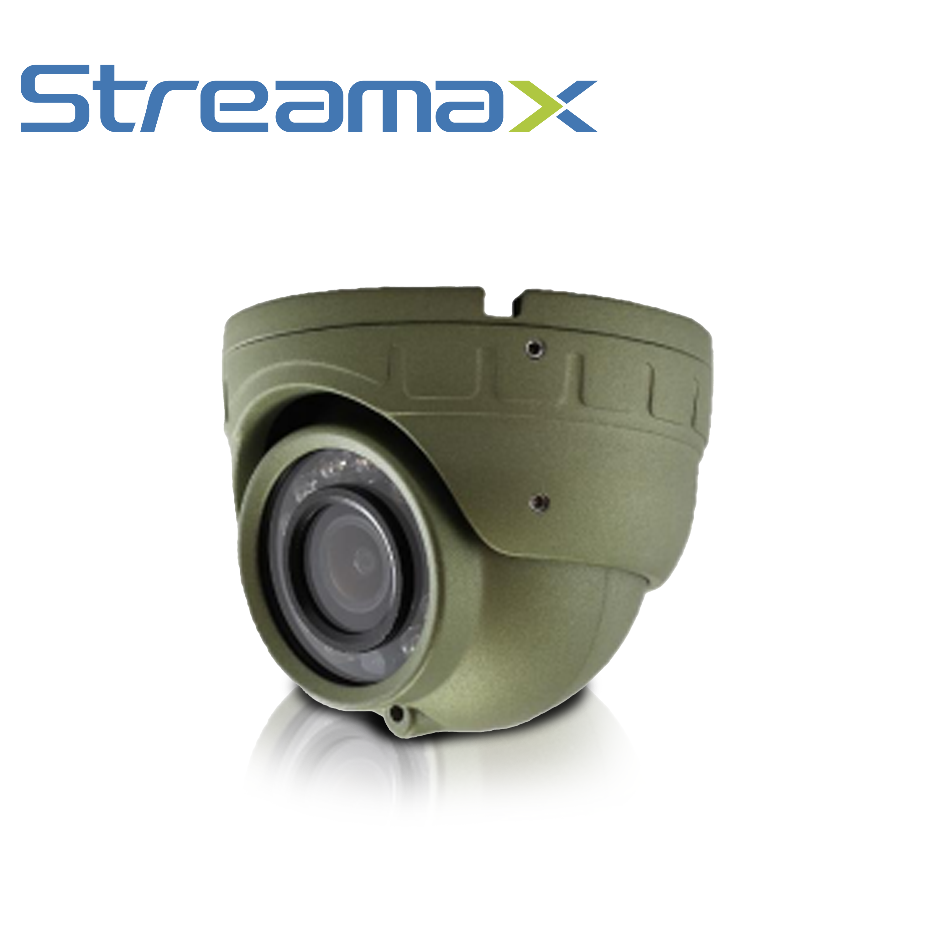 CAMARA DOMO AHD STREAMAX MC303V2 / 2MP / 2.8MM / 5M IR / IP54 / CONECTOR DIN 4 PINES / 12 VCD / INTERIOR / MICROFONO INTEGRADO