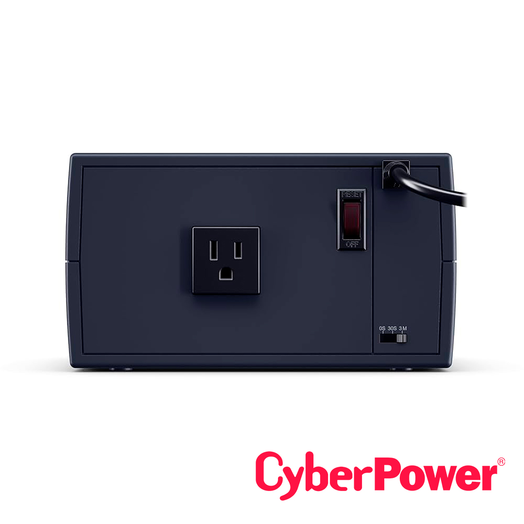 Regulador De Voltaje Para Linea Blanca Lb2500vr / Cyberpower / 2500 Va – 1500 W / 120 V / Avr / Proteccion Contra Sobretensiones / Temporizador De Retardo / 1 Contacto Nema 5-15R